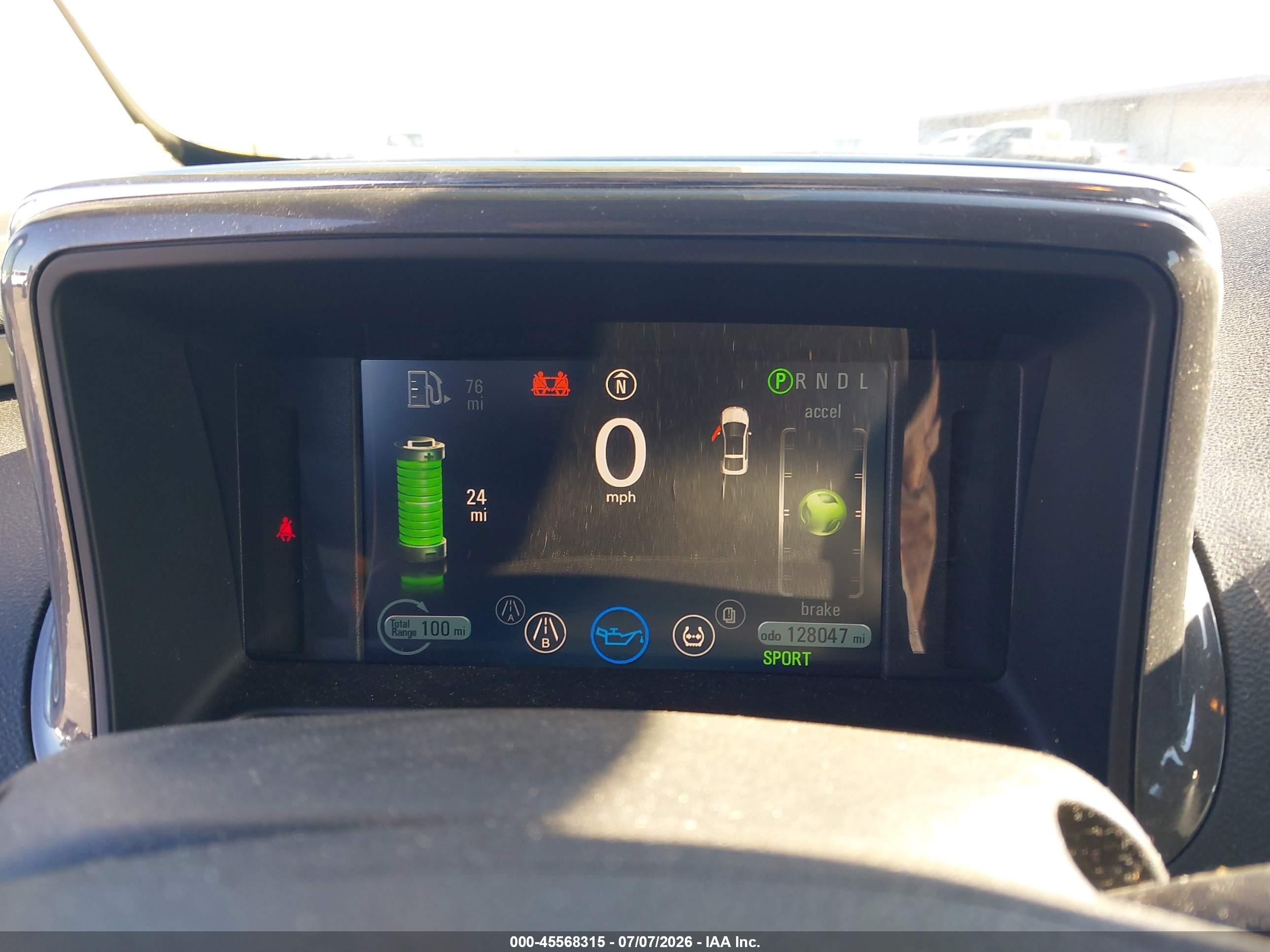 2011 Chevrolet Volt   Silver vin: 1G1RD6E40BU101487