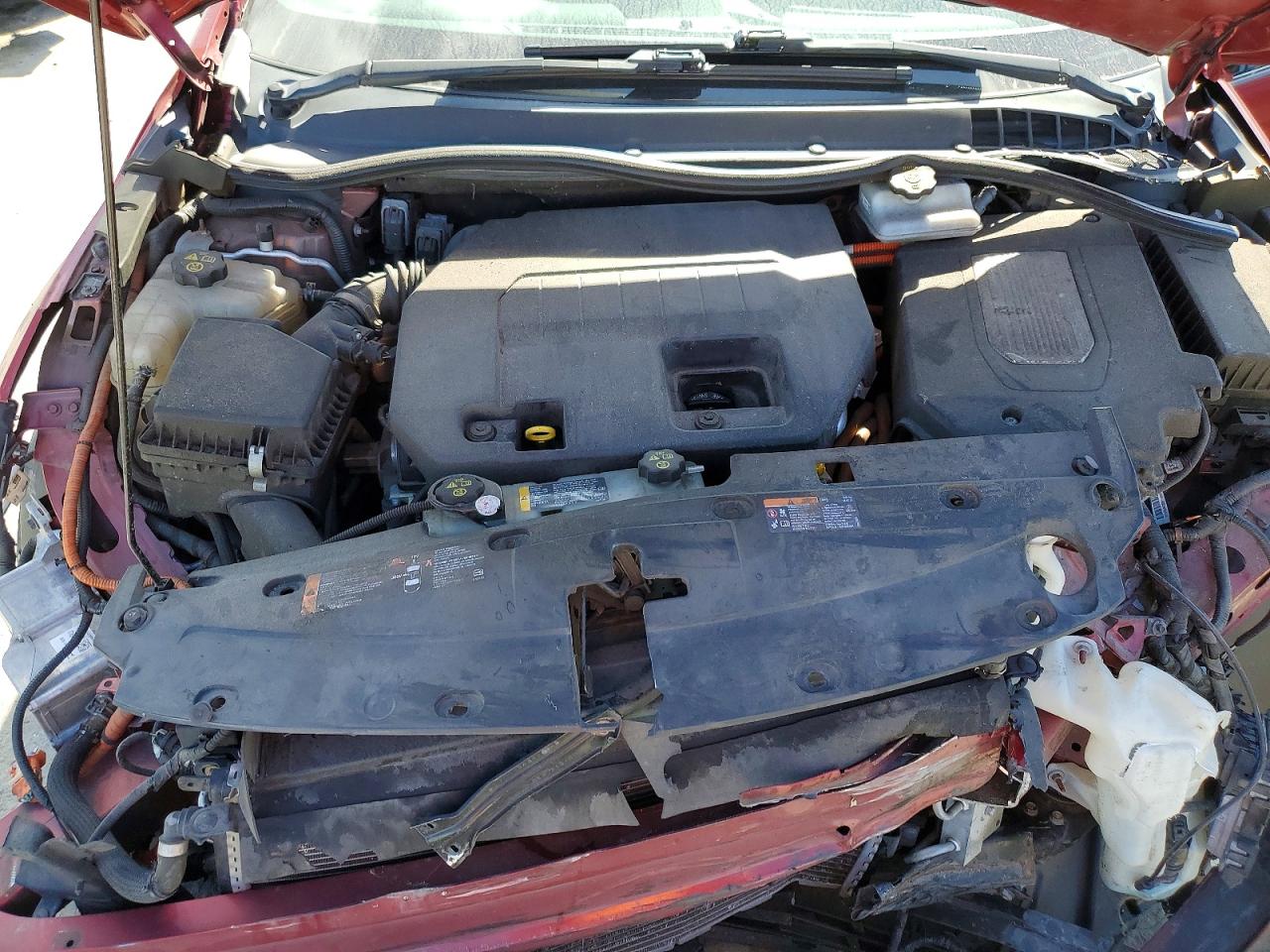 2011 Chevrolet Volt Red vin: 1G1RD6E40BU102431