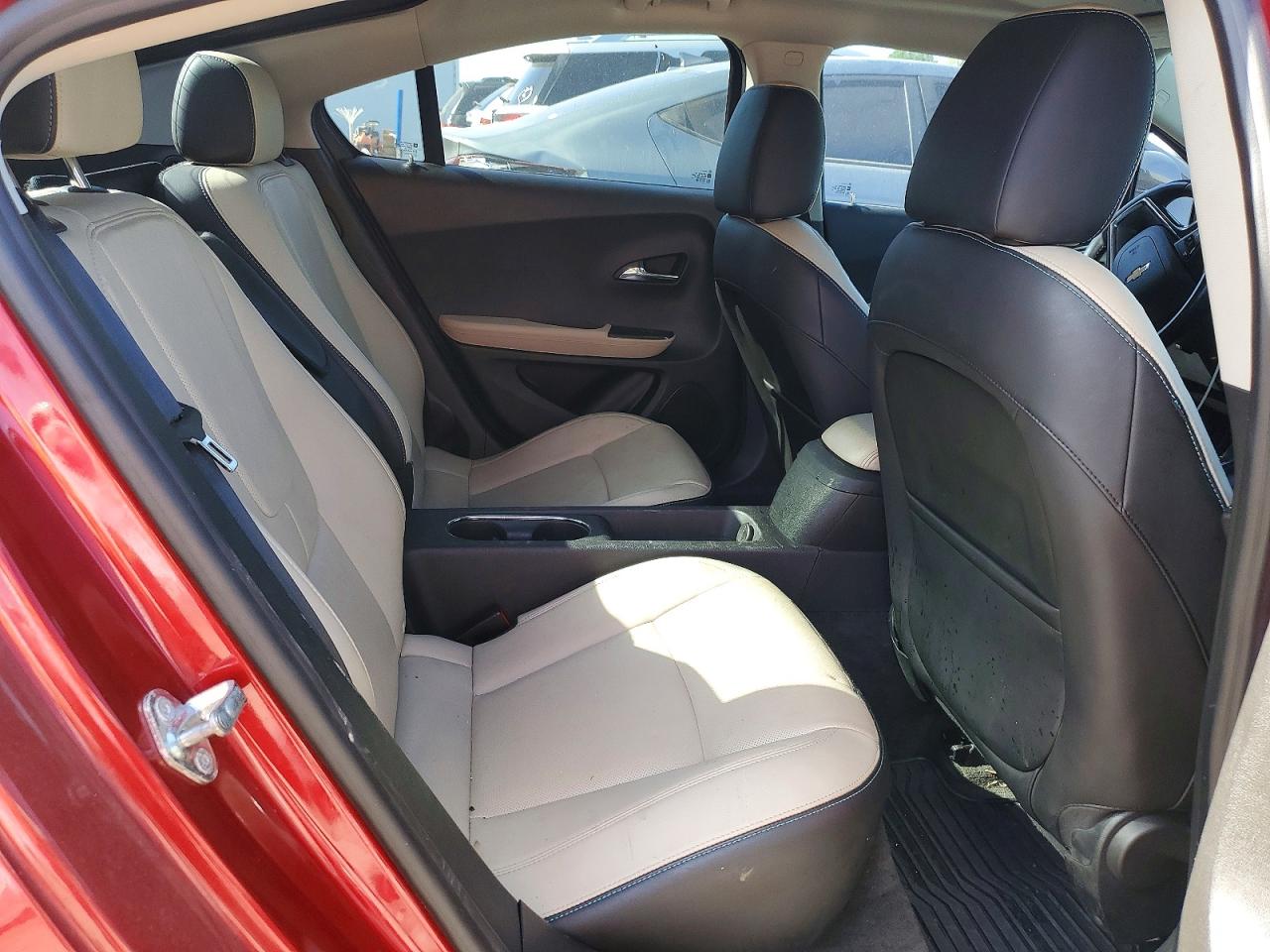 2011 Chevrolet Volt Red vin: 1G1RD6E40BU102431