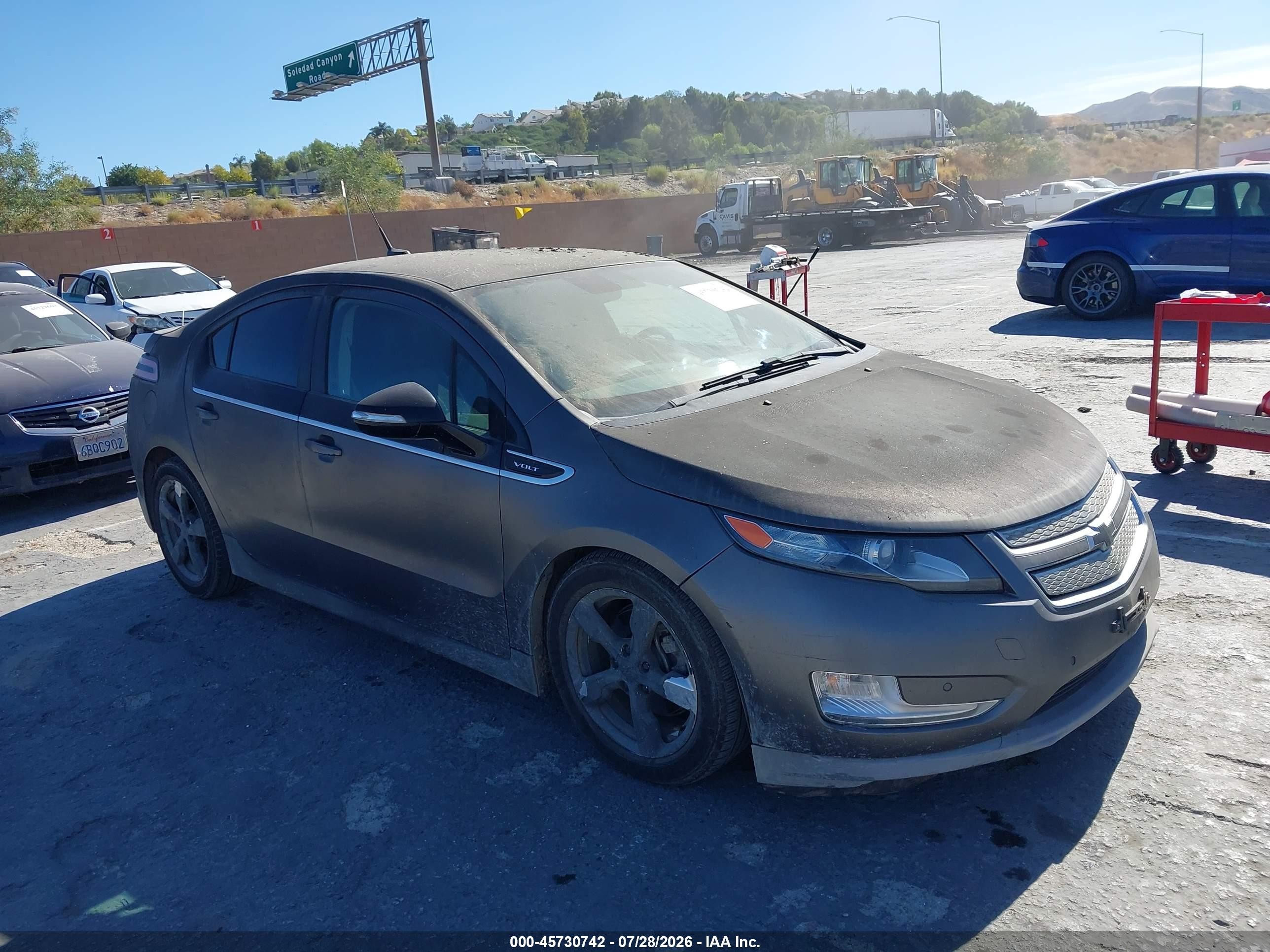 2011 Chevrolet Volt   Black vin: 1G1RD6E40BU103465