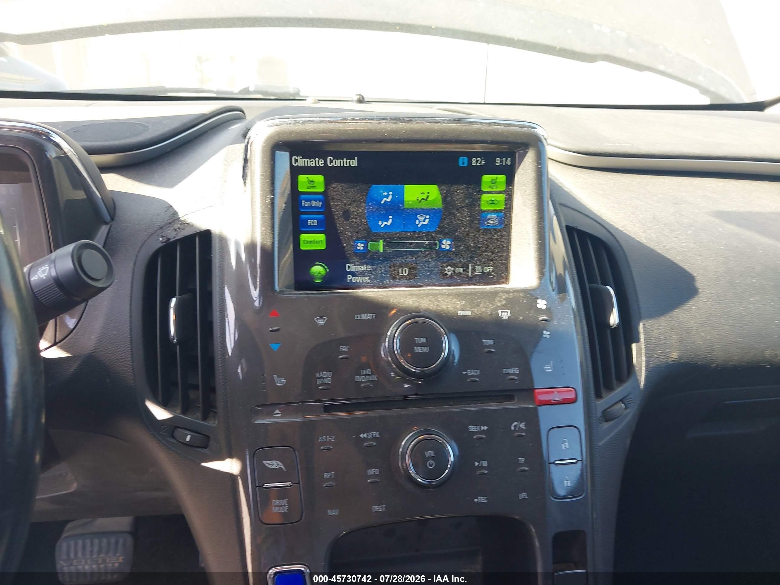 2011 Chevrolet Volt   Black vin: 1G1RD6E40BU103465