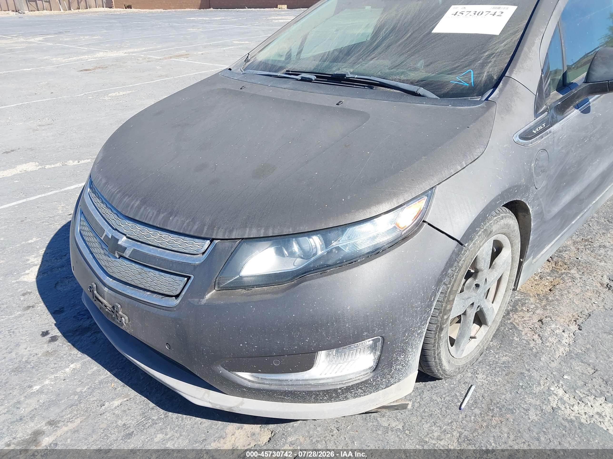 2011 Chevrolet Volt   Black vin: 1G1RD6E40BU103465