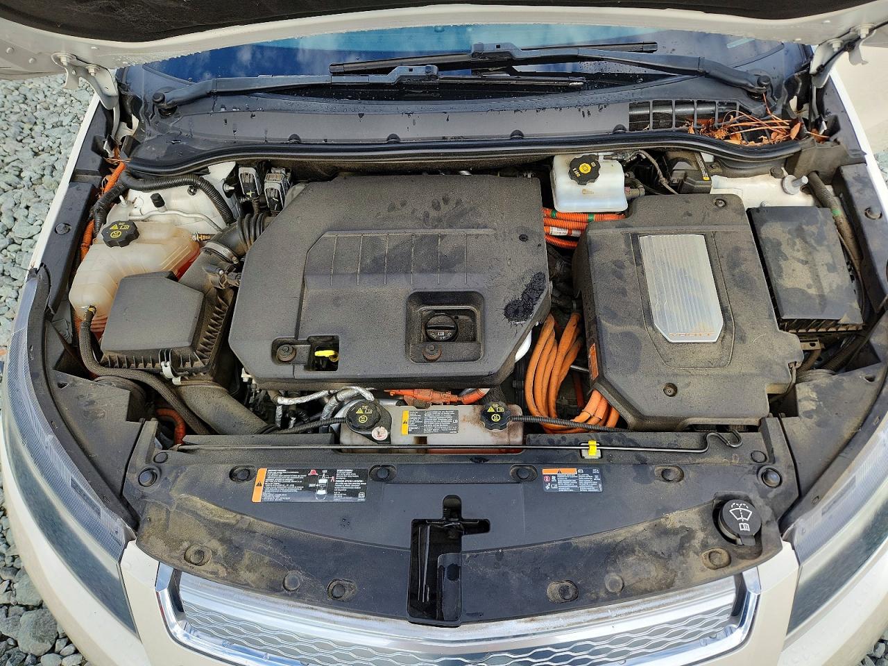 2012 Chevrolet Volt Cream vin: 1G1RD6E40CU105489