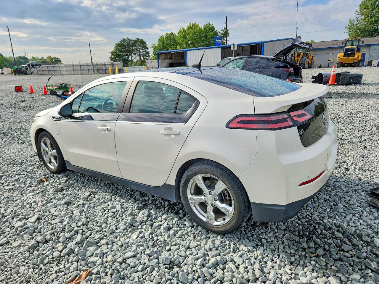 2012 Chevrolet Volt Cream vin: 1G1RD6E40CU105489