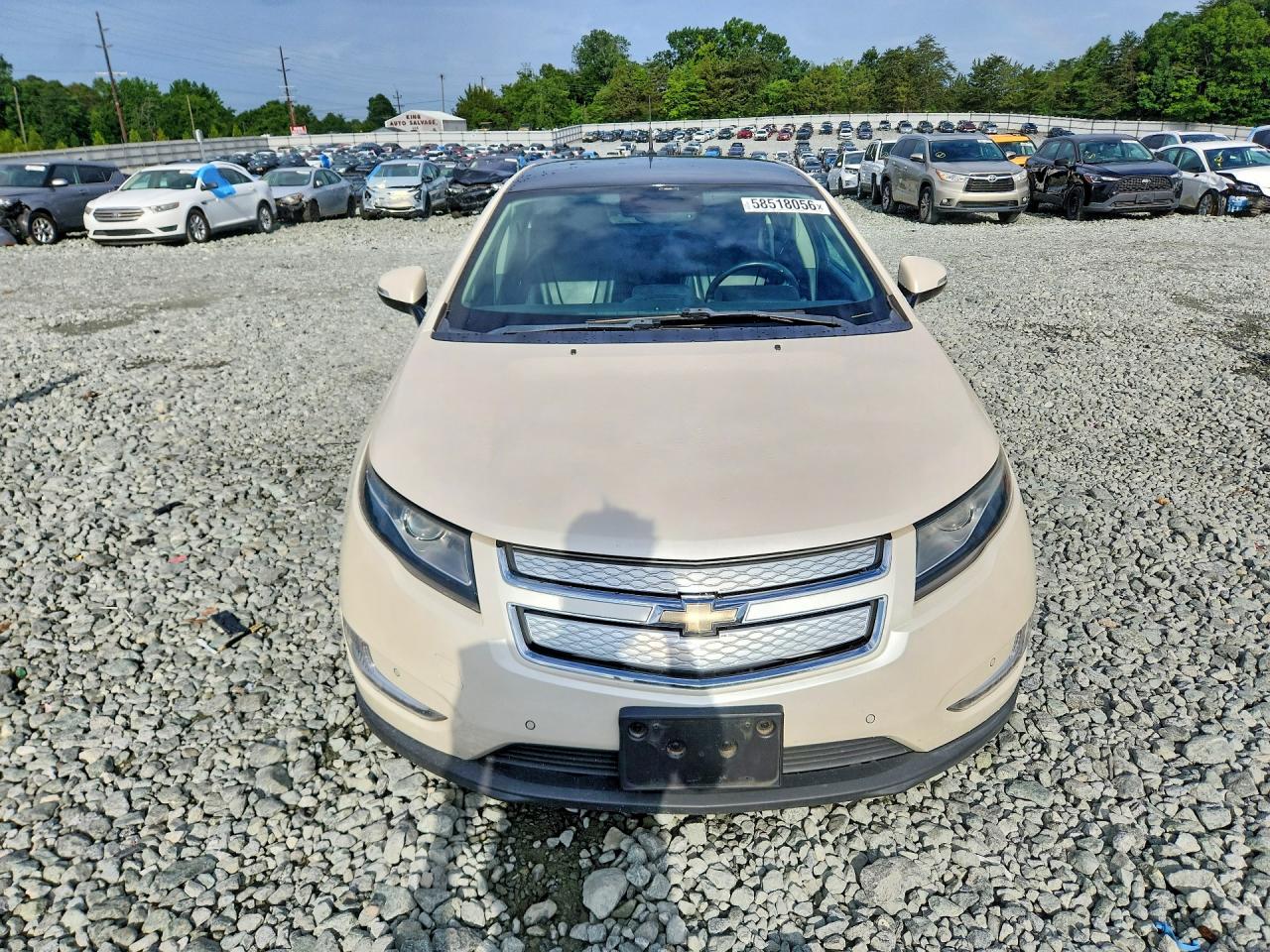 2012 Chevrolet Volt Cream vin: 1G1RD6E40CU105489