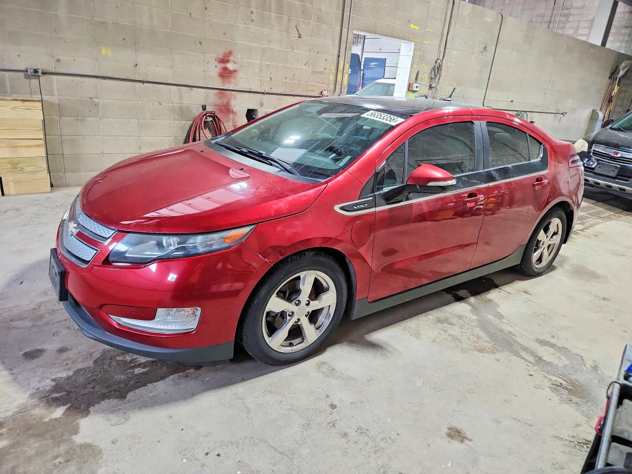 2012 Chevrolet Volt Red vin: 1G1RD6E40CU108795