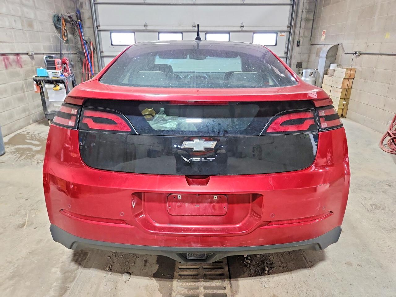 2012 Chevrolet Volt Red vin: 1G1RD6E40CU108795