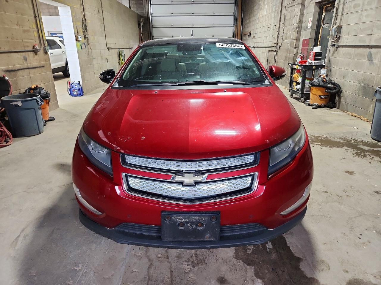 2012 Chevrolet Volt Red vin: 1G1RD6E40CU108795