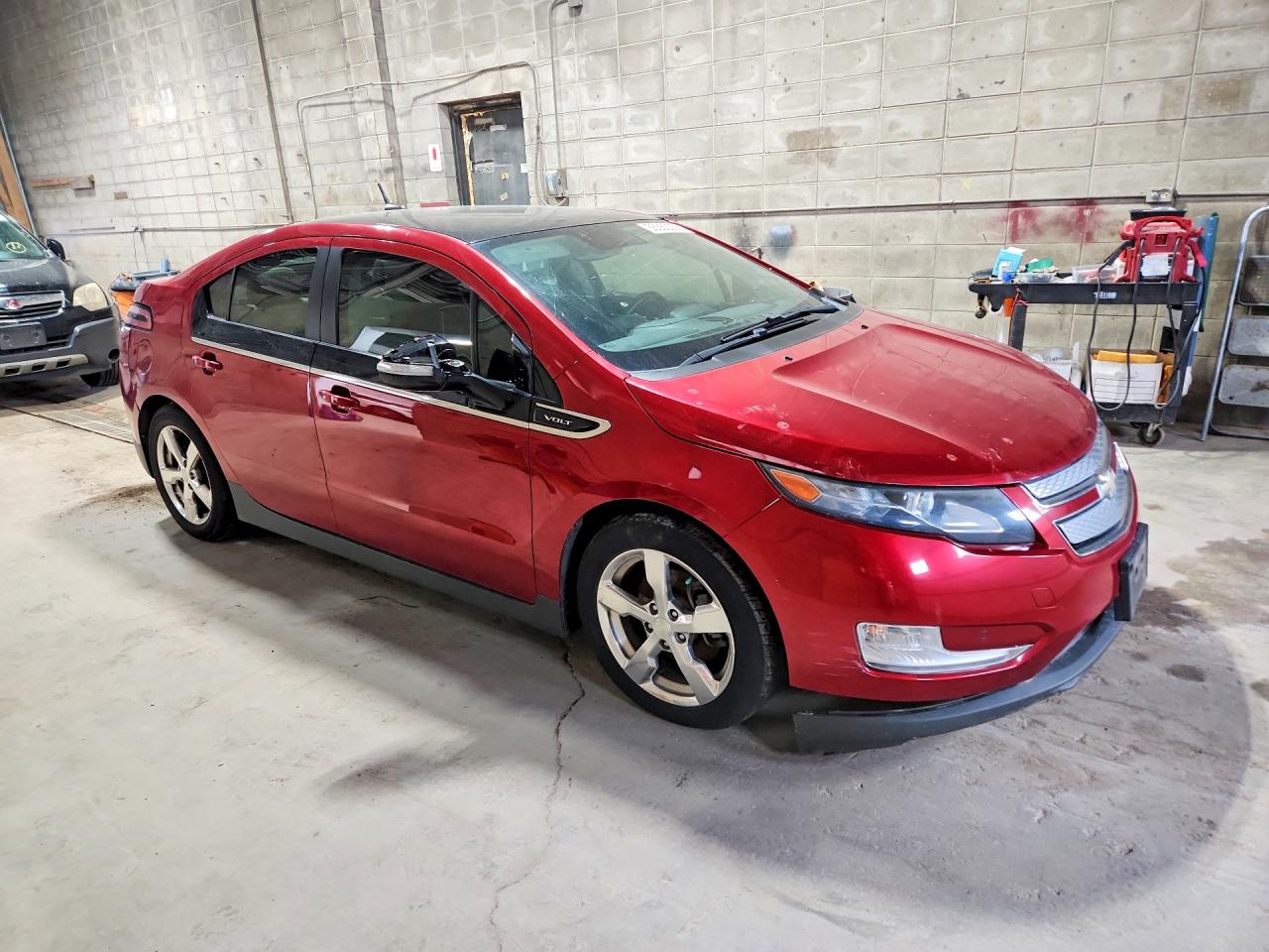 2012 Chevrolet Volt Red vin: 1G1RD6E40CU108795