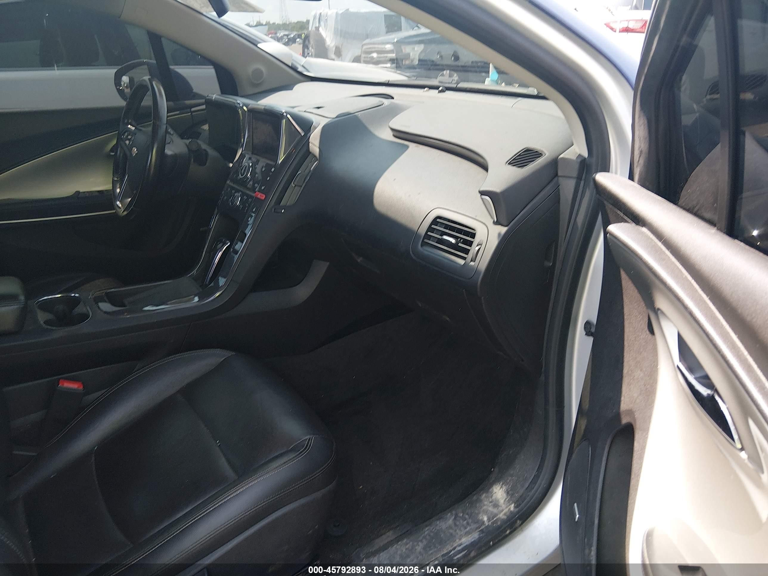 2013 Chevrolet Volt   Gray vin: 1G1RD6E40DU145153