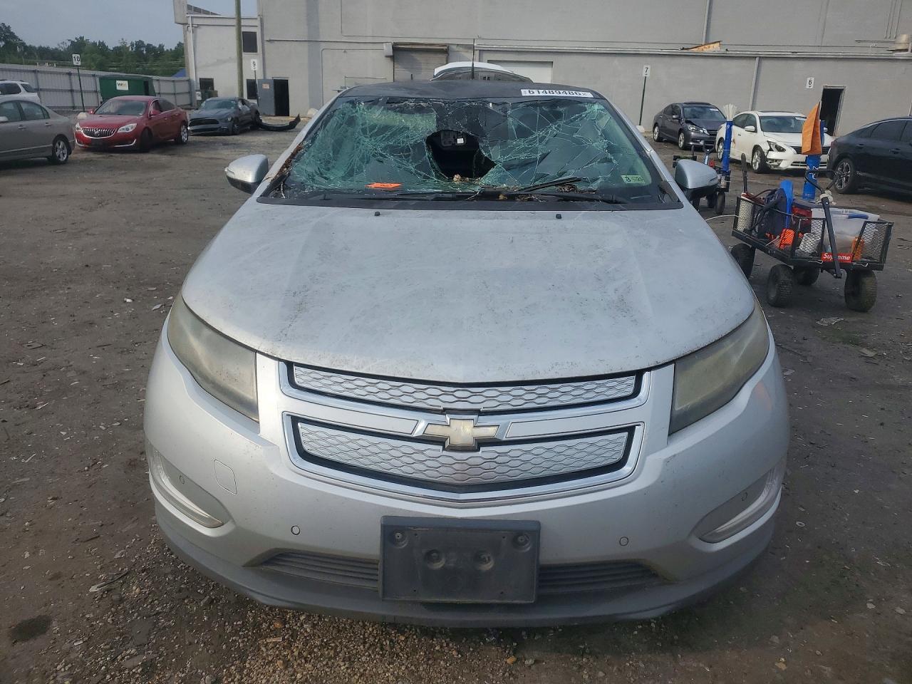 2011 Chevrolet Volt Silver vin: 1G1RD6E41BU102583