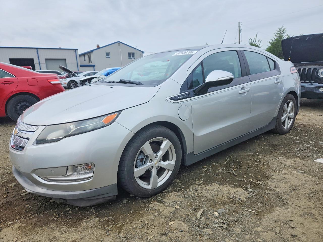 2012 Chevrolet Volt Silver vin: 1G1RD6E41CU101998