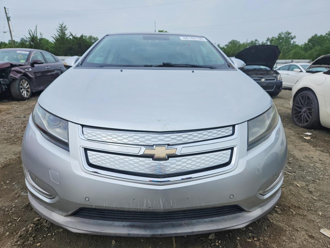 2012 Chevrolet Volt Серебряный vin: 1G1RD6E41CU101998