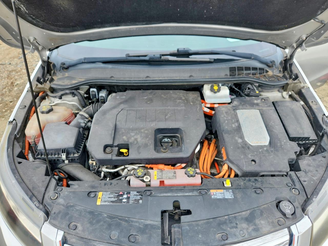 2012 Chevrolet Volt Серебряный vin: 1G1RD6E41CU101998