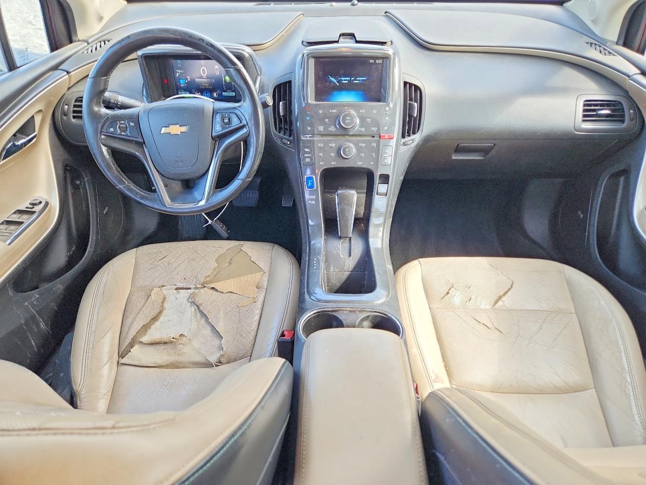 2012 Chevrolet Volt Красный vin: 1G1RD6E41CU107879