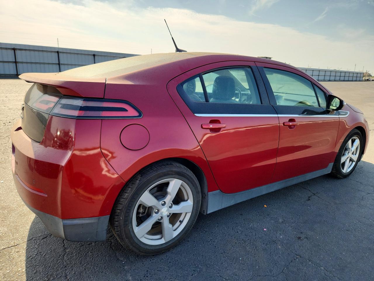 2012 Chevrolet Volt Красный vin: 1G1RD6E41CU107879