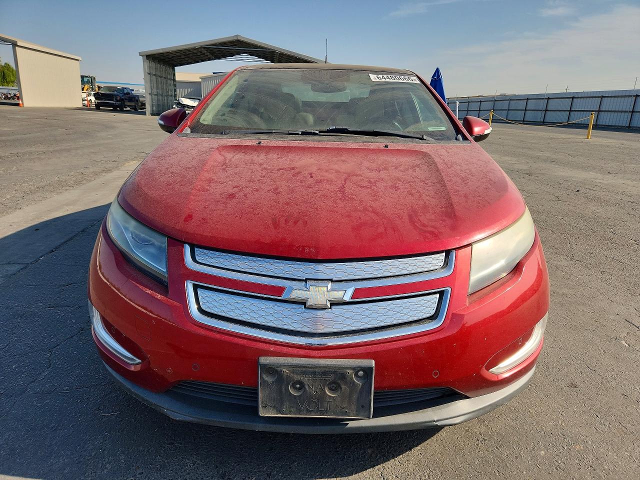 2012 Chevrolet Volt Красный vin: 1G1RD6E41CU107879