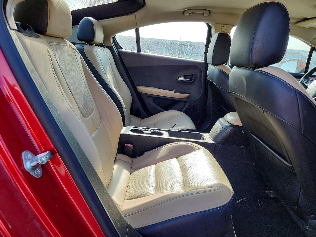 2012 Chevrolet Volt Красный vin: 1G1RD6E41CU107879