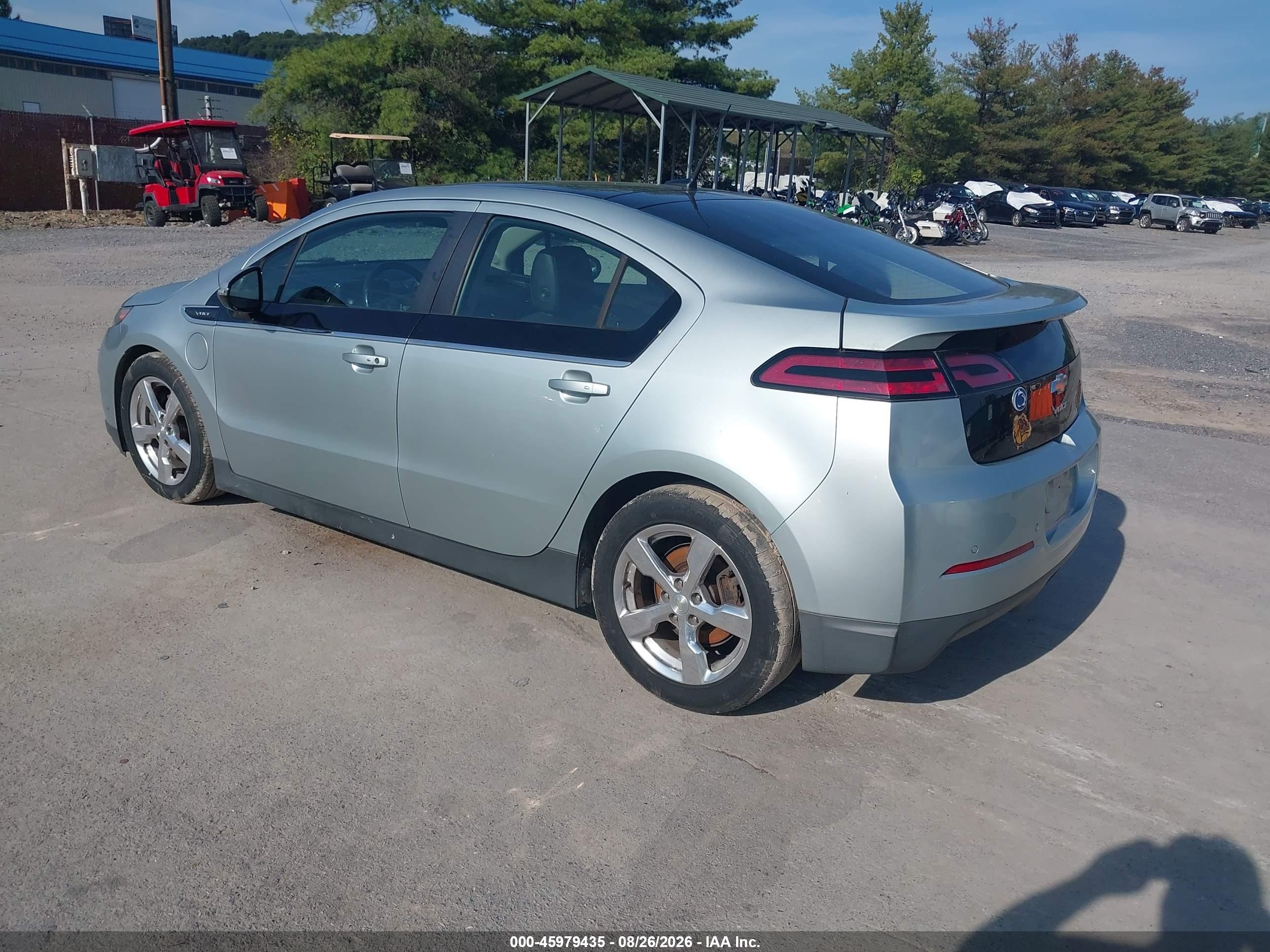 2012 Chevrolet Volt Silver vin: 1G1RD6E41CU118509