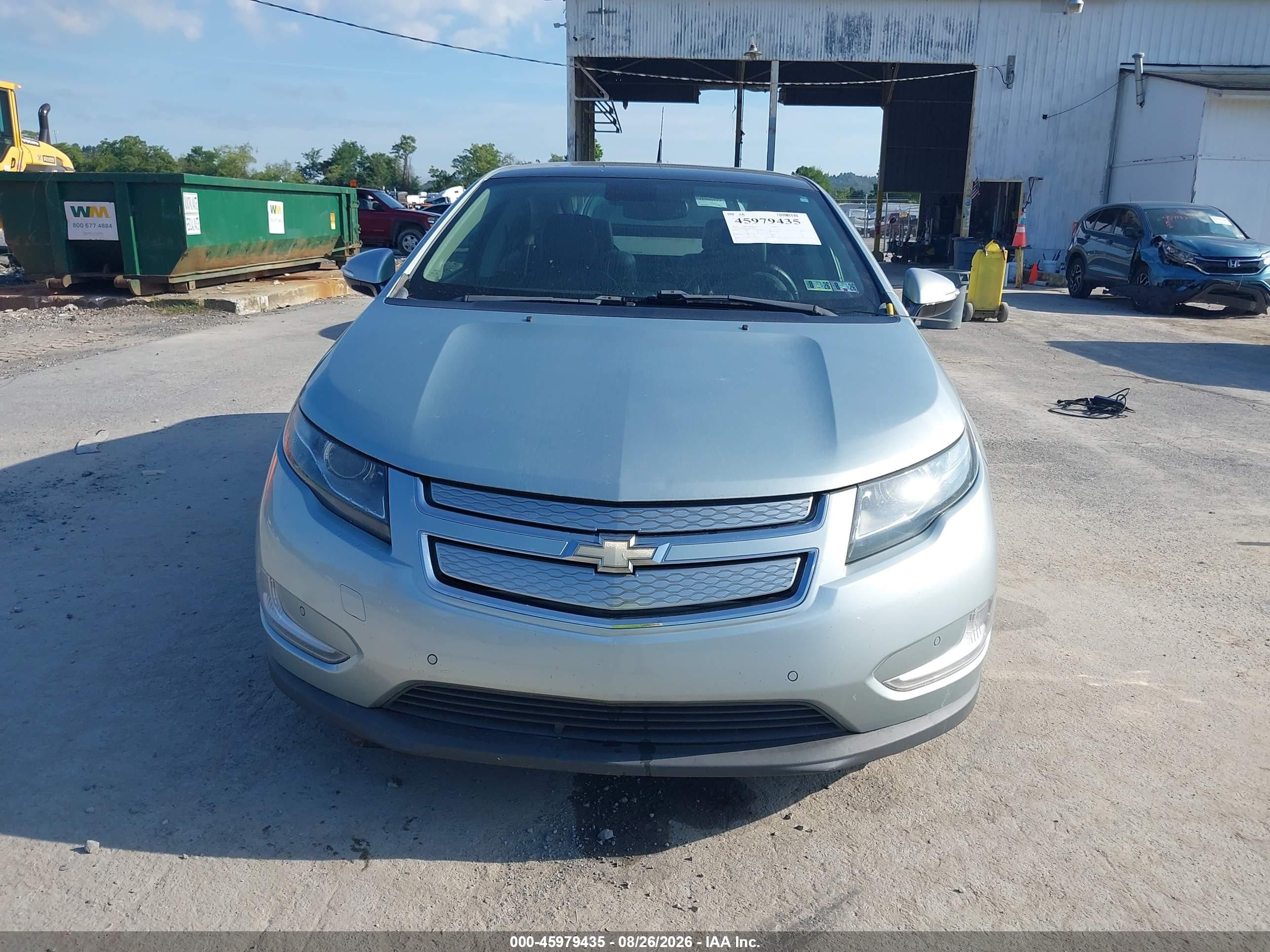 2012 Chevrolet Volt Silver vin: 1G1RD6E41CU118509