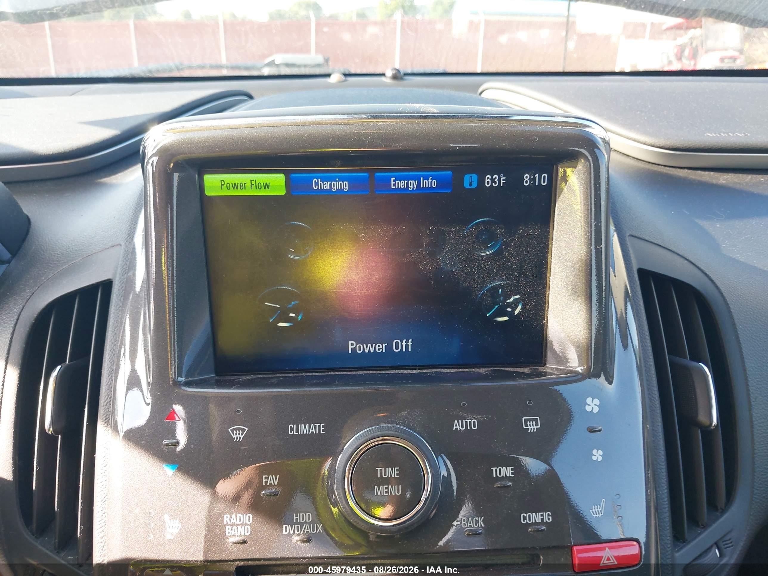 2012 Chevrolet Volt Silver vin: 1G1RD6E41CU118509