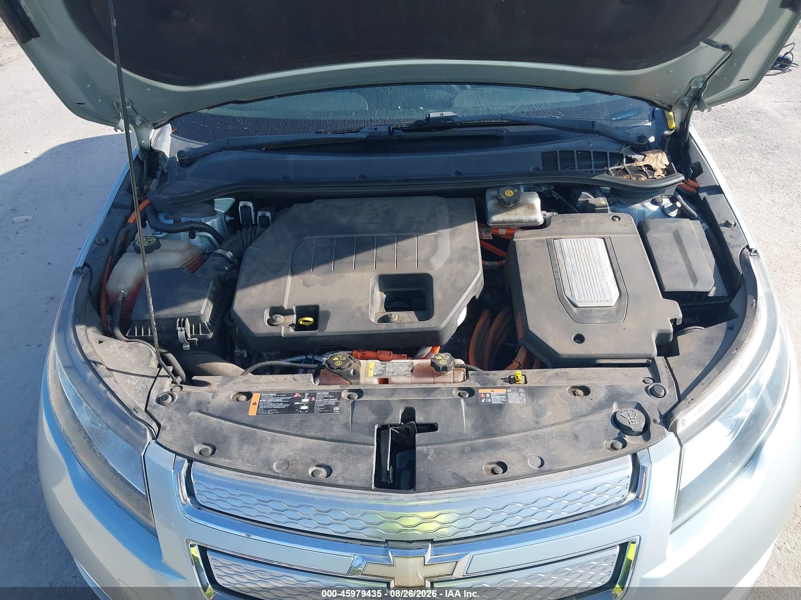 2012 Chevrolet Volt Silver vin: 1G1RD6E41CU118509