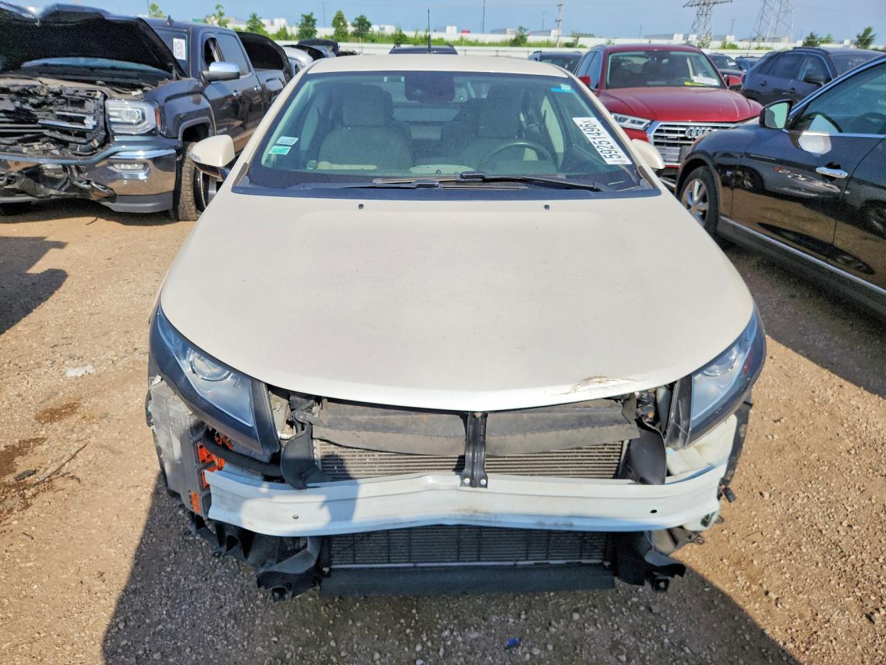 2013 Chevrolet Volt Beige vin: 1G1RD6E41DU104837