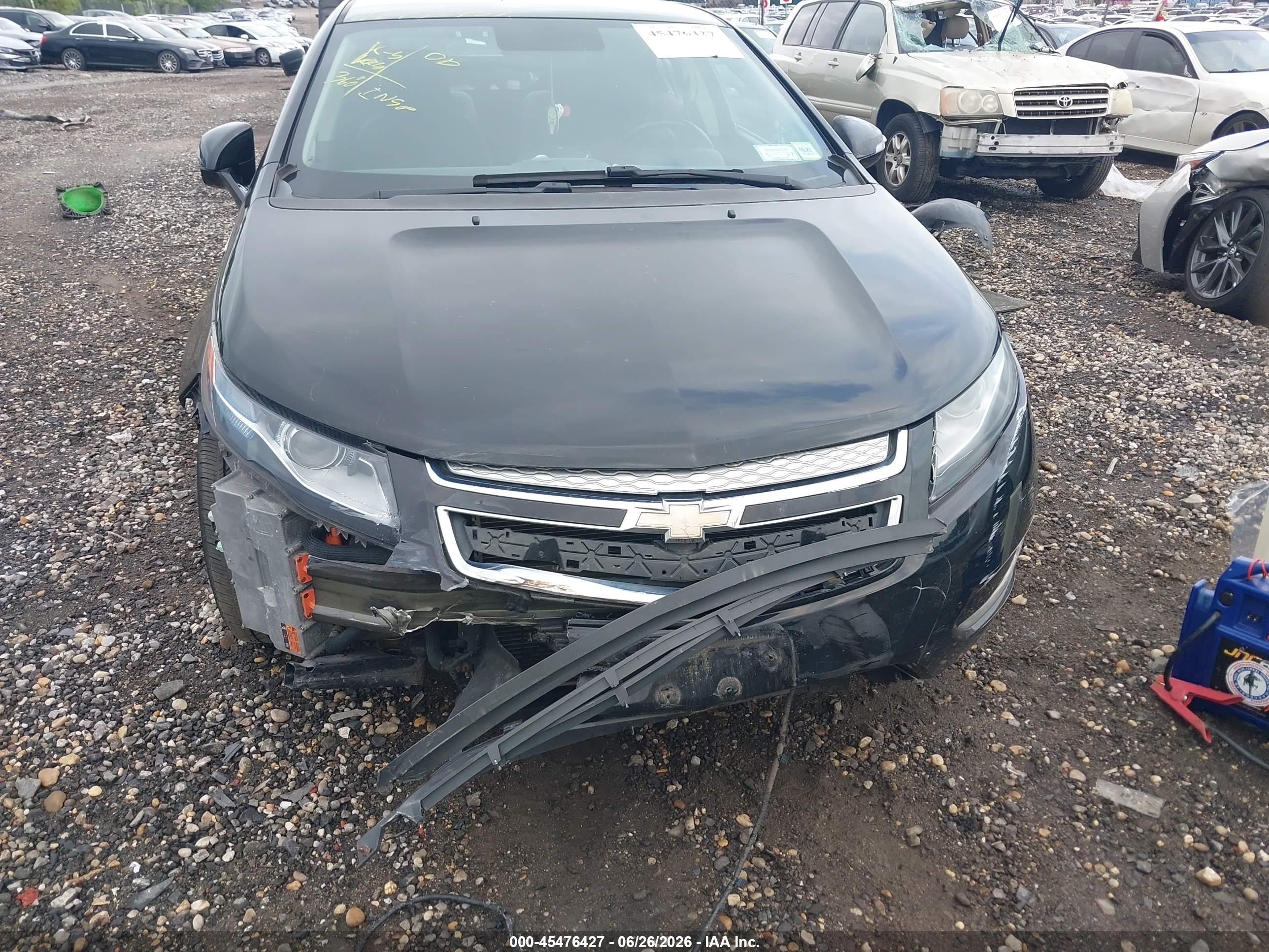 2013 Chevrolet Volt   Black vin: 1G1RD6E41DU106877