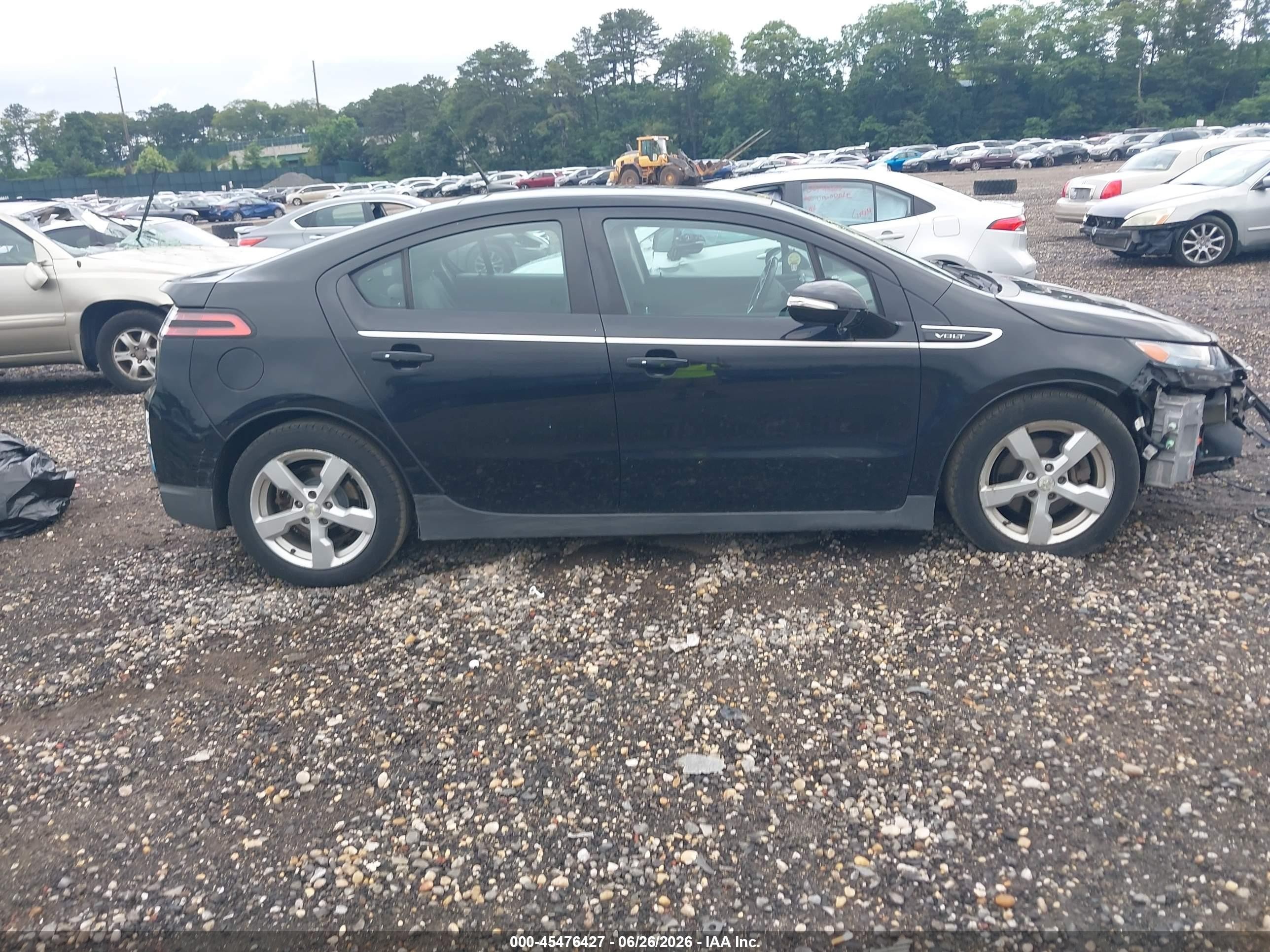 2013 Chevrolet Volt   Black vin: 1G1RD6E41DU106877