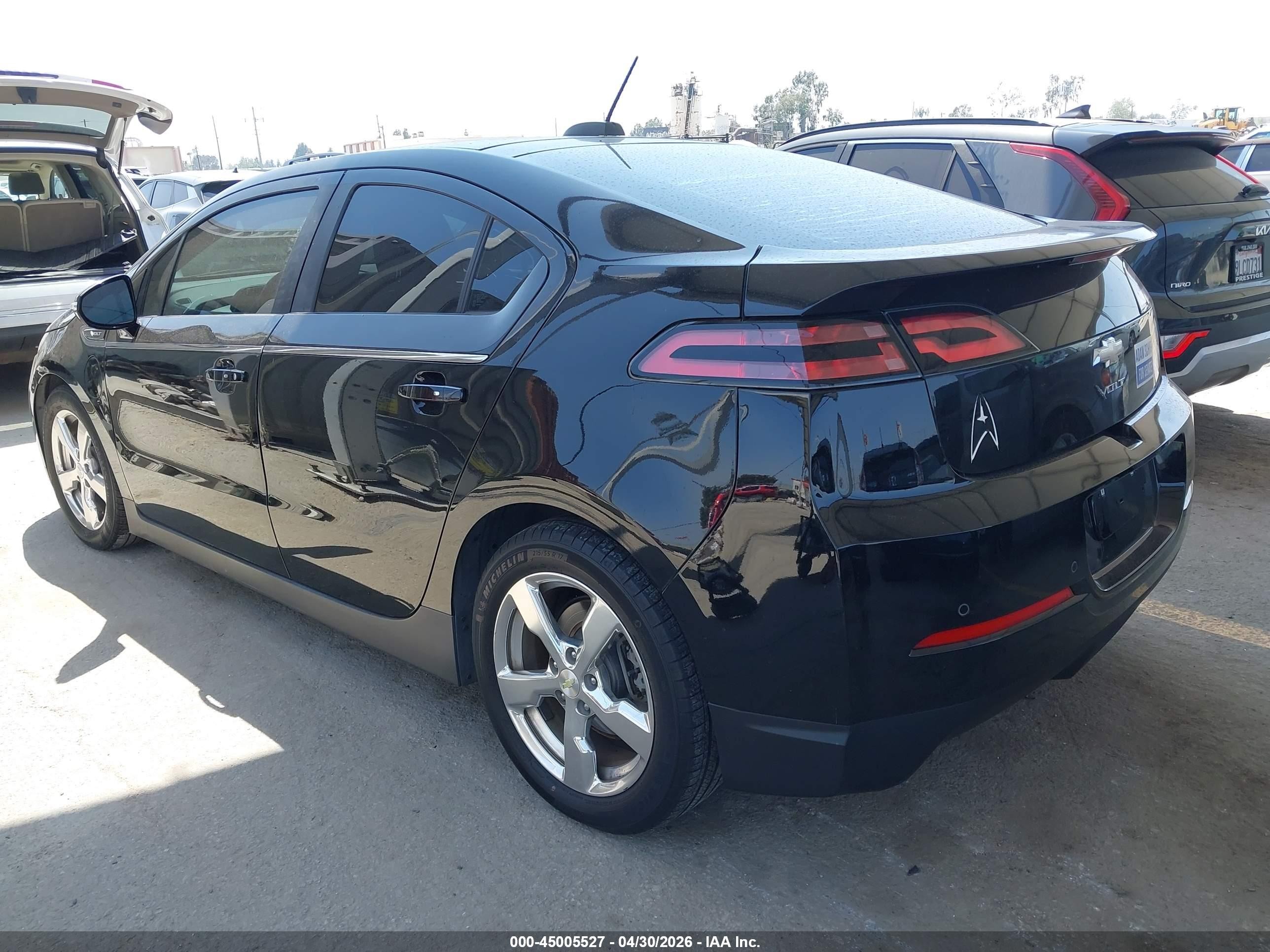 2015 Chevrolet Volt   Black vin: 1G1RD6E41FU141633