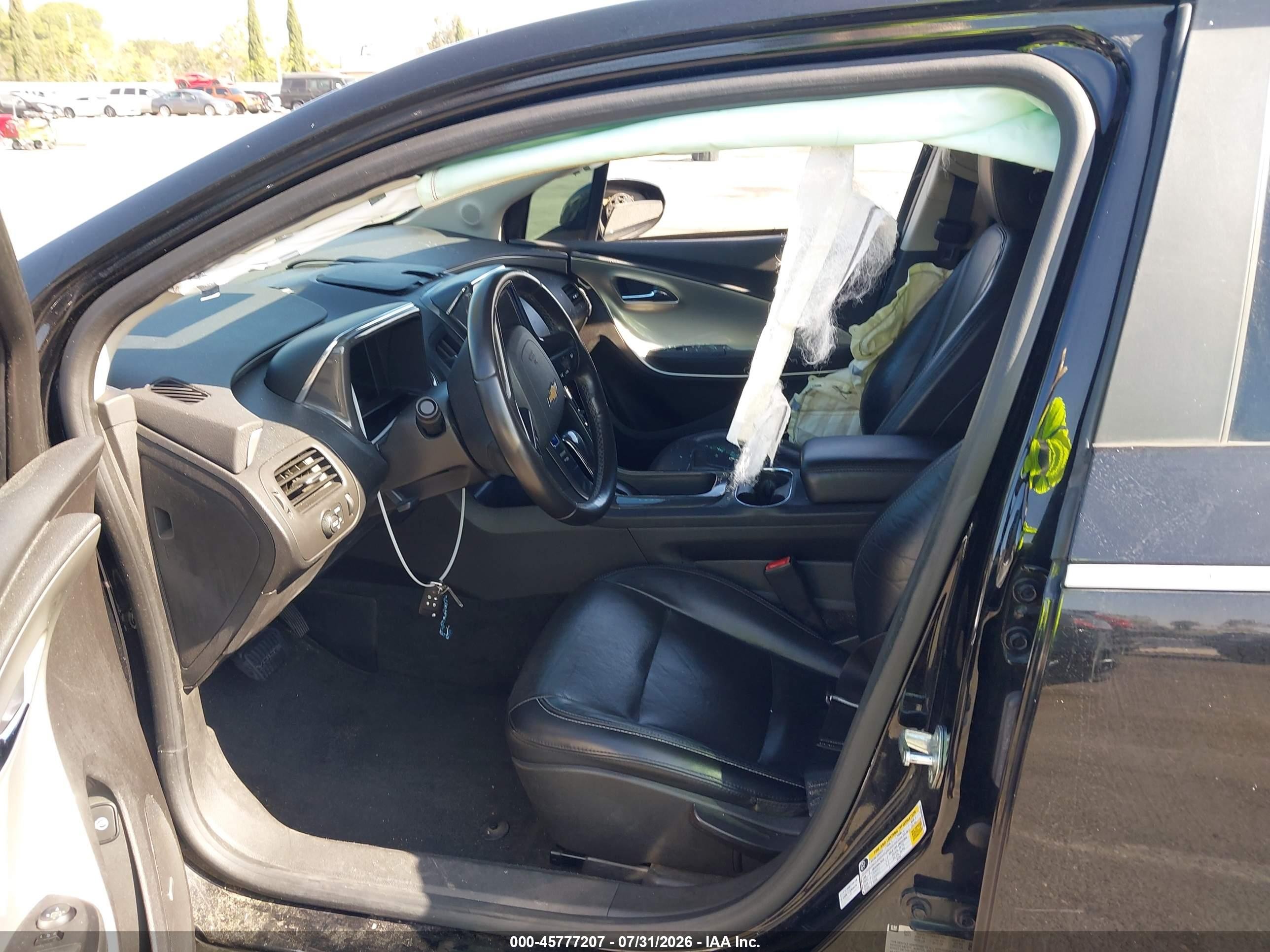 2012 Chevrolet Volt   Black vin: 1G1RD6E42CU108667