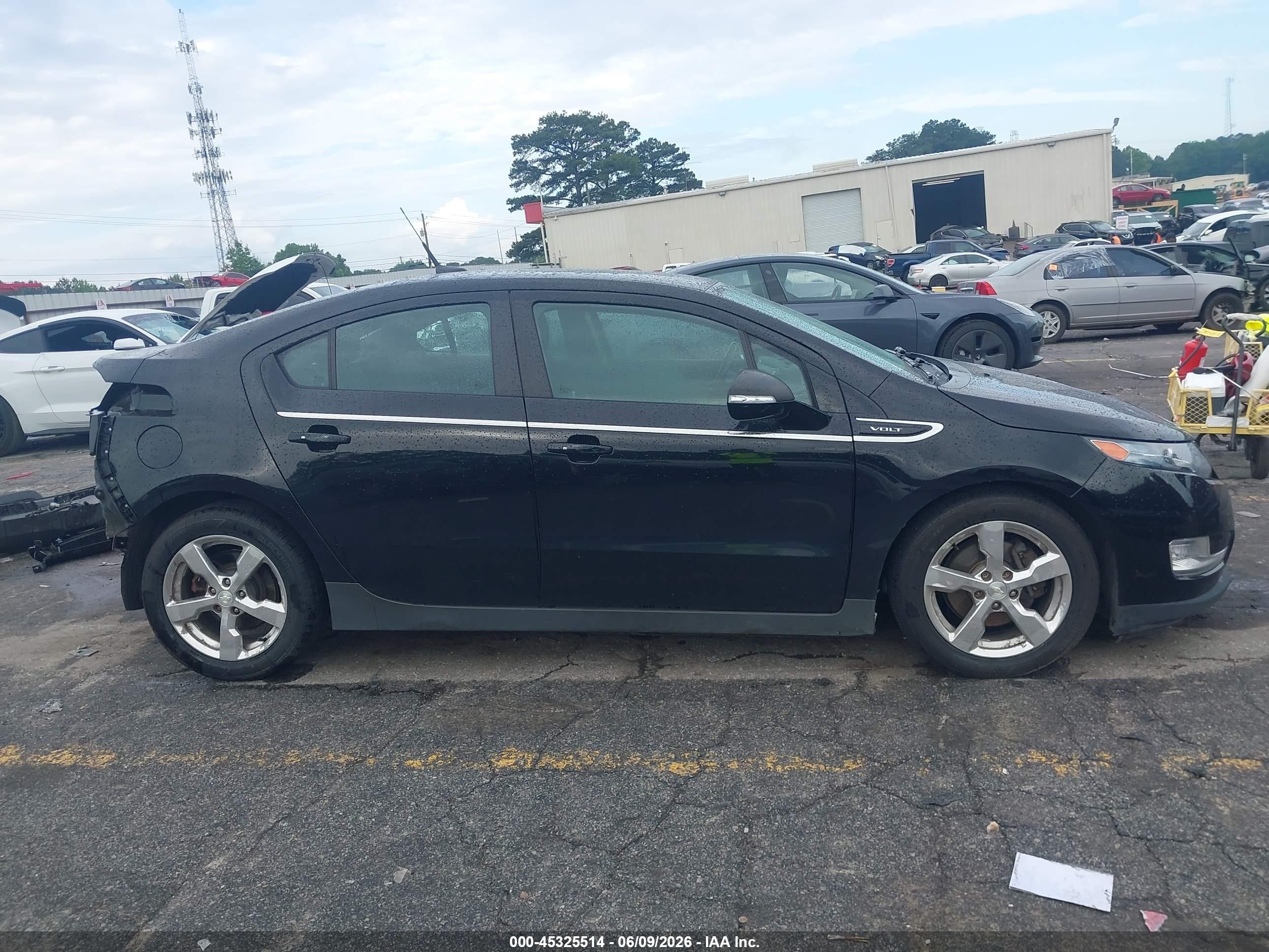 2014 Chevrolet Volt   Black vin: 1G1RD6E42EU151487