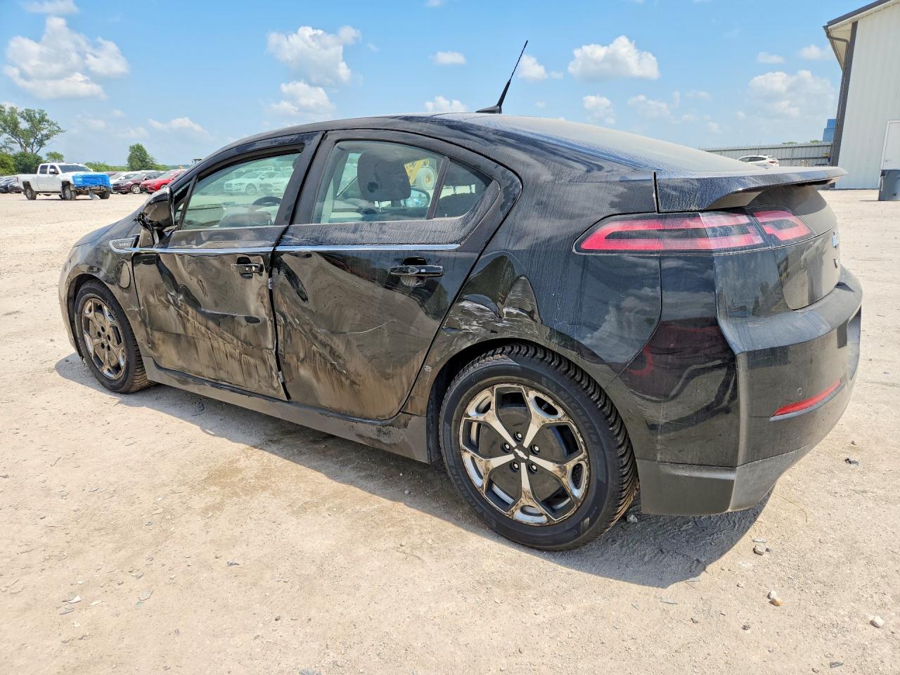 2013 Chevrolet Volt Черный vin: 1G1RD6E43DU110445