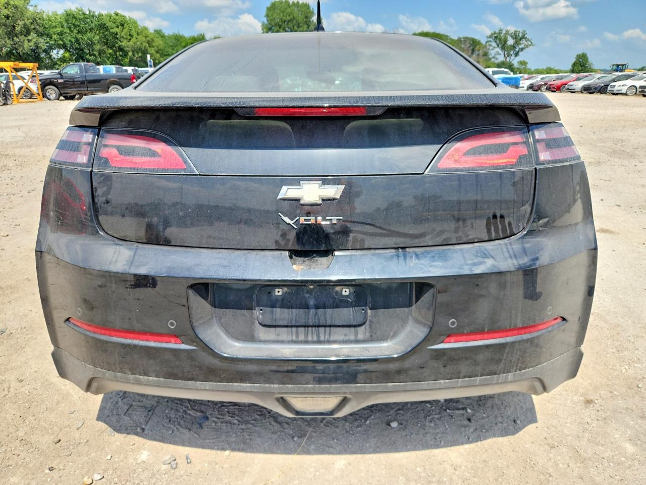 2013 Chevrolet Volt Черный vin: 1G1RD6E43DU110445