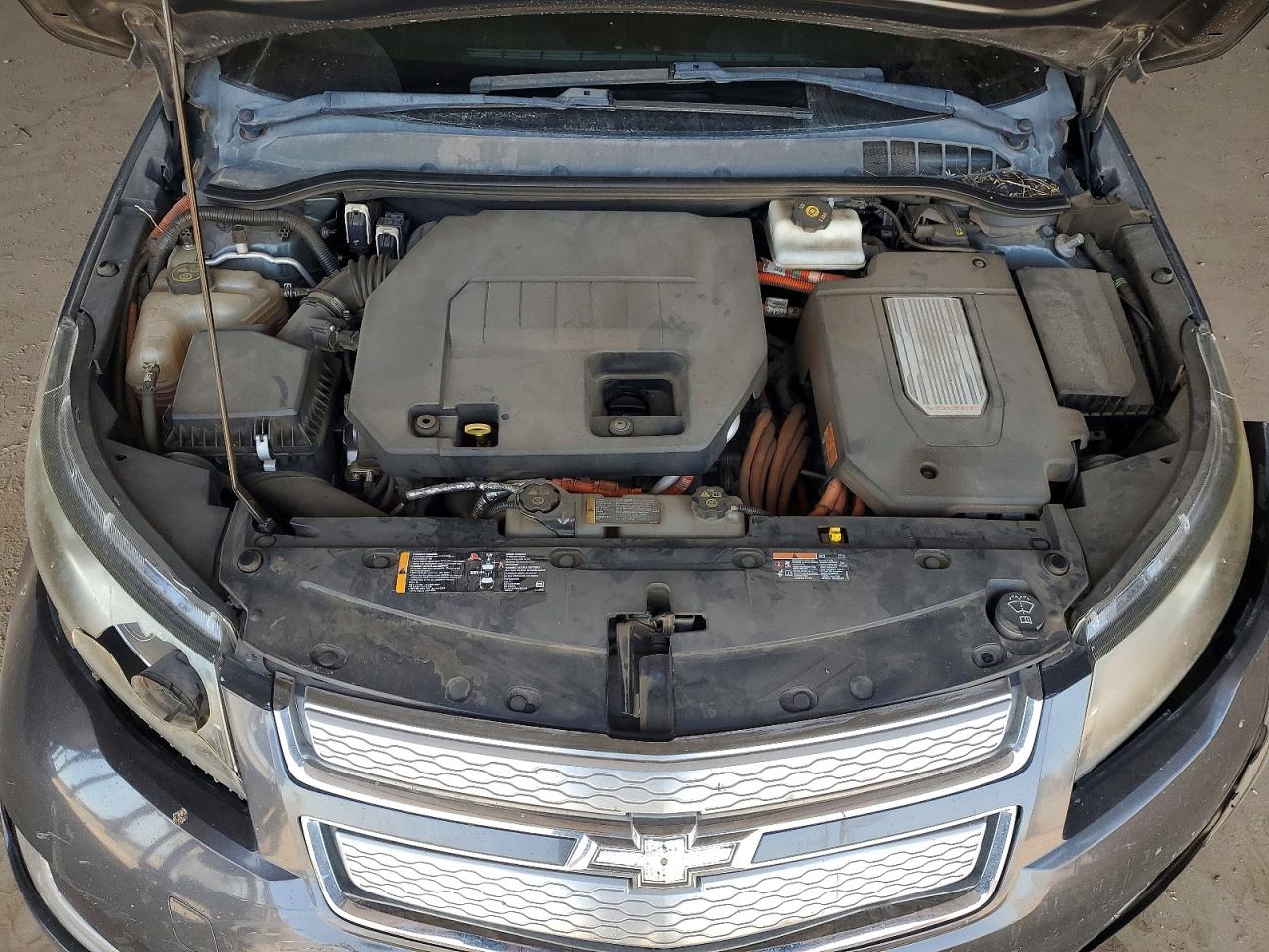 2013 Chevrolet Volt Gray vin: 1G1RD6E44DU137959