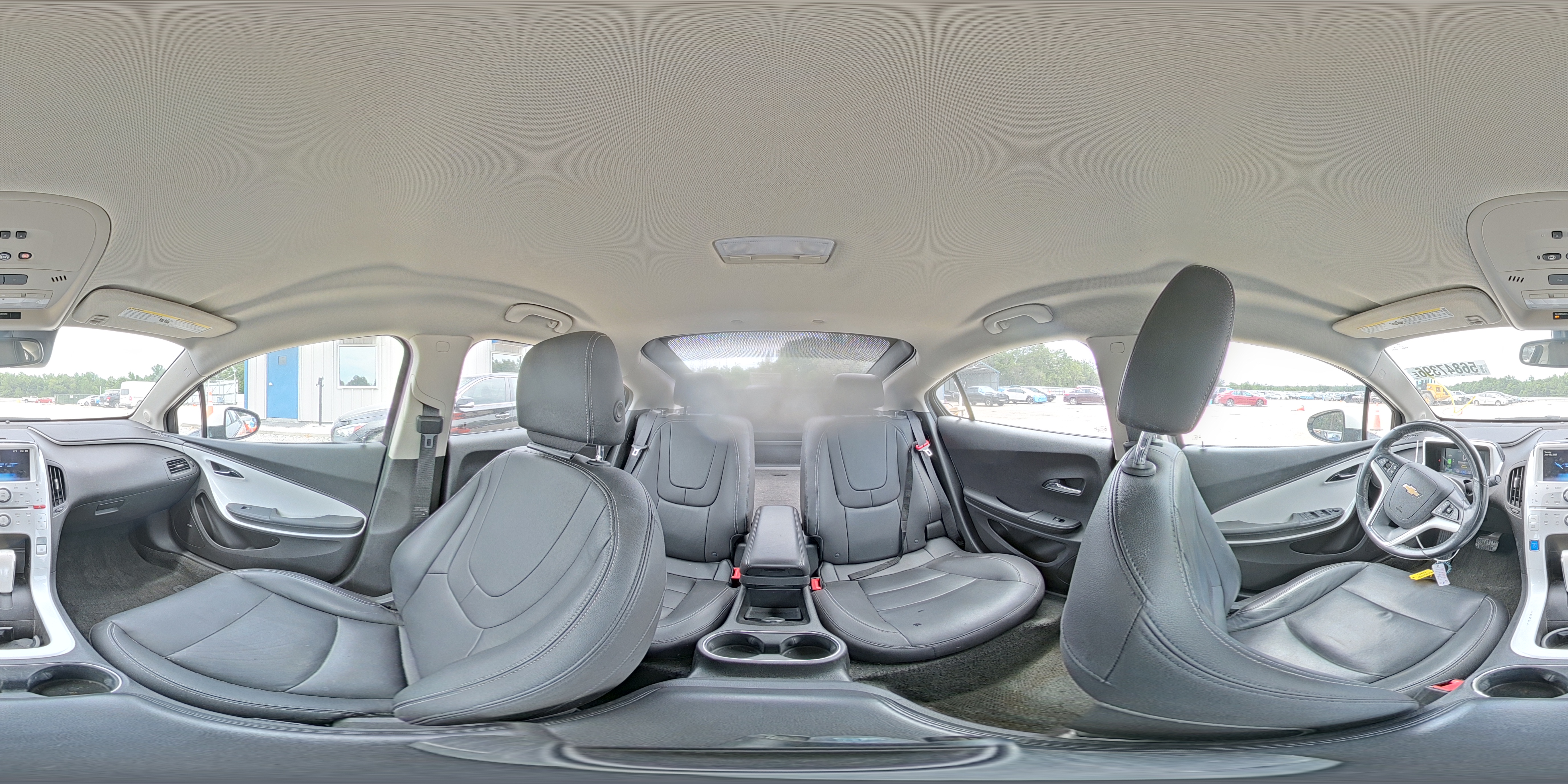 2014 Chevrolet Volt Белый vin: 1G1RD6E44EU125036