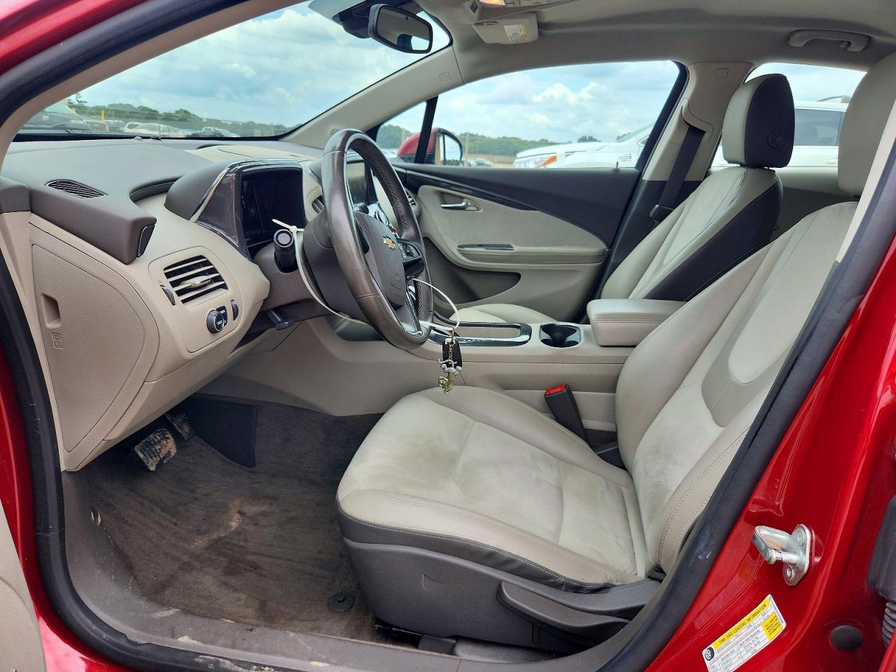 2014 Chevrolet Volt Maroon vin: 1G1RD6E44EU155508