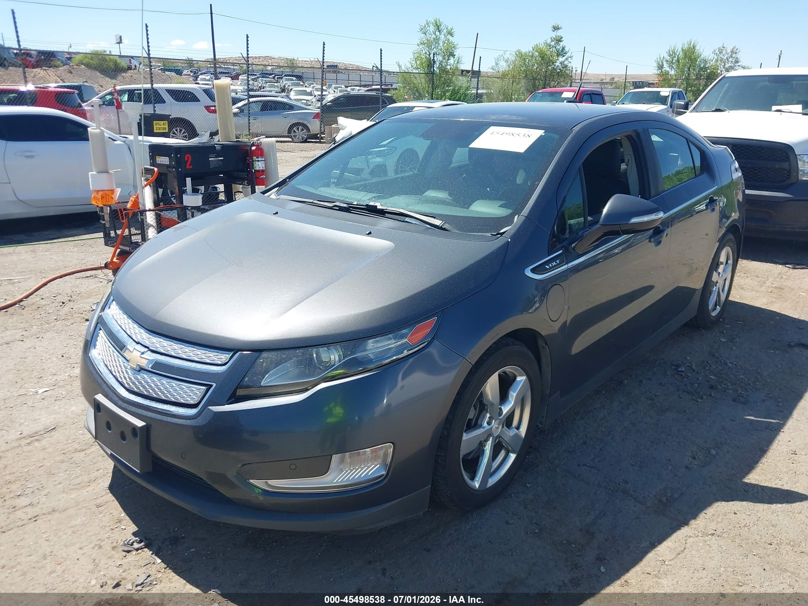 2011 Chevrolet Volt   Серый vin: 1G1RD6E45BU101078