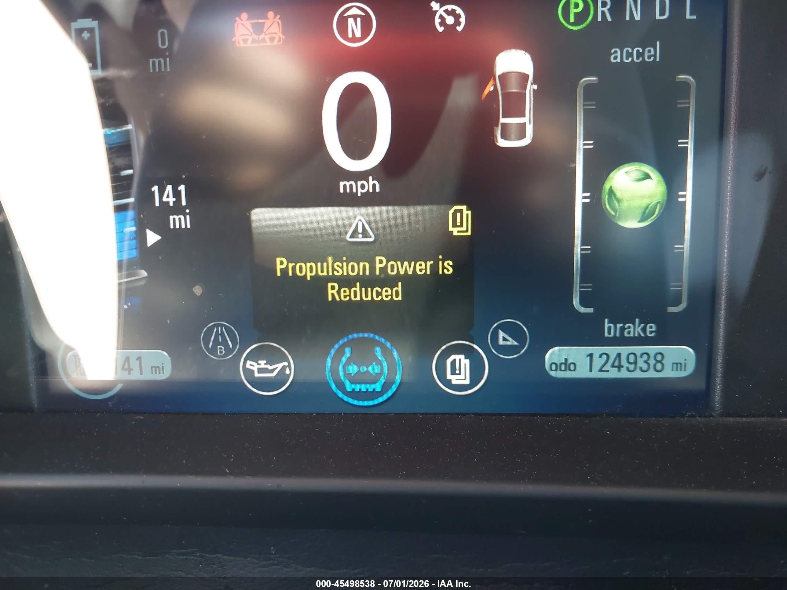 2011 Chevrolet Volt   Серый vin: 1G1RD6E45BU101078