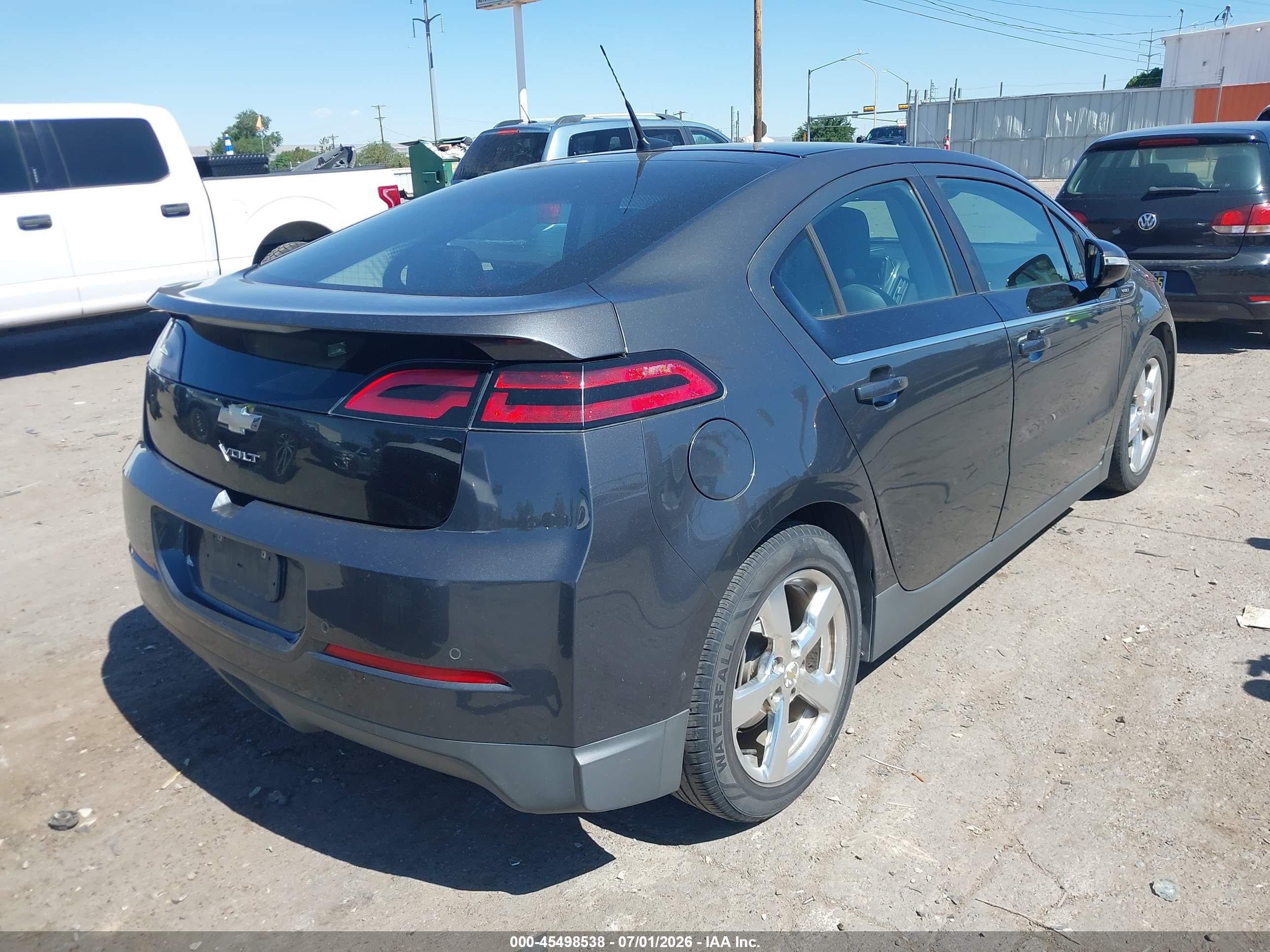 2011 Chevrolet Volt   Серый vin: 1G1RD6E45BU101078