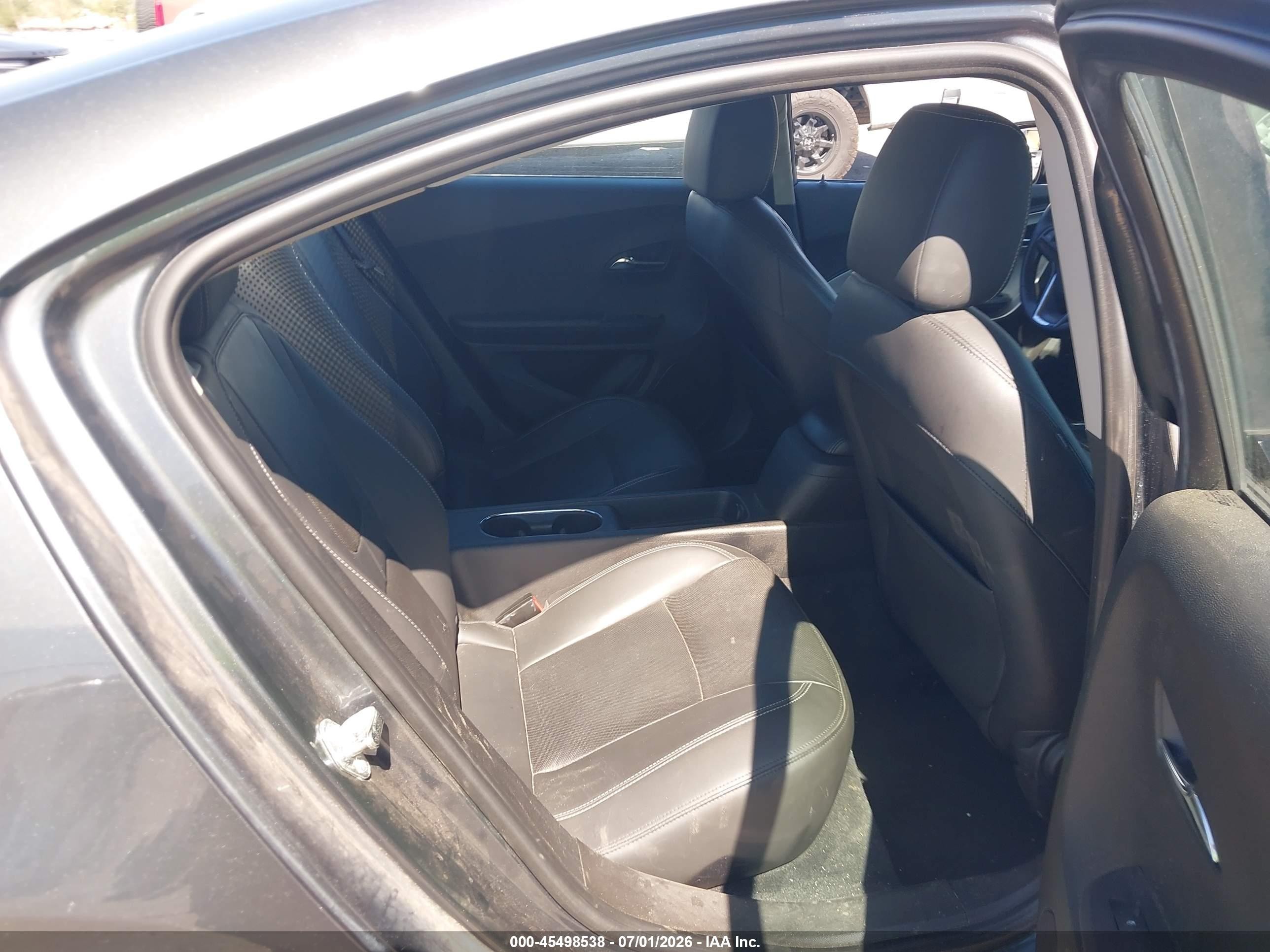 2011 Chevrolet Volt   Серый vin: 1G1RD6E45BU101078