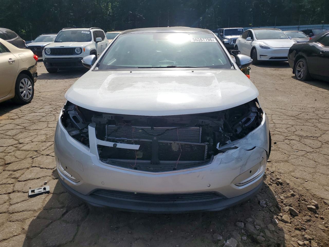 2011 Chevrolet Volt Белый vin: 1G1RD6E45BU103672