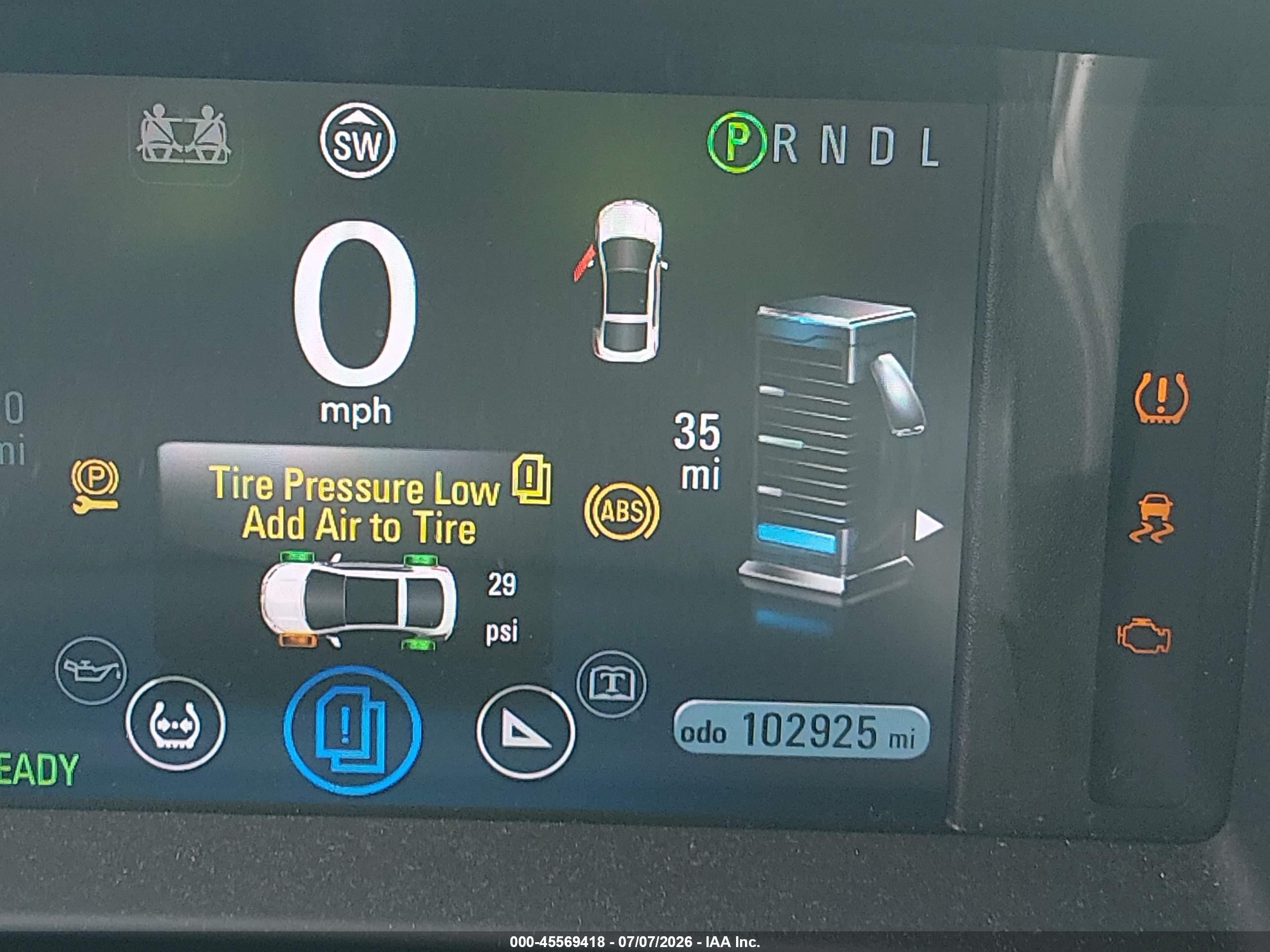 2012 Chevrolet Volt   Silver vin: 1G1RD6E45CU102846