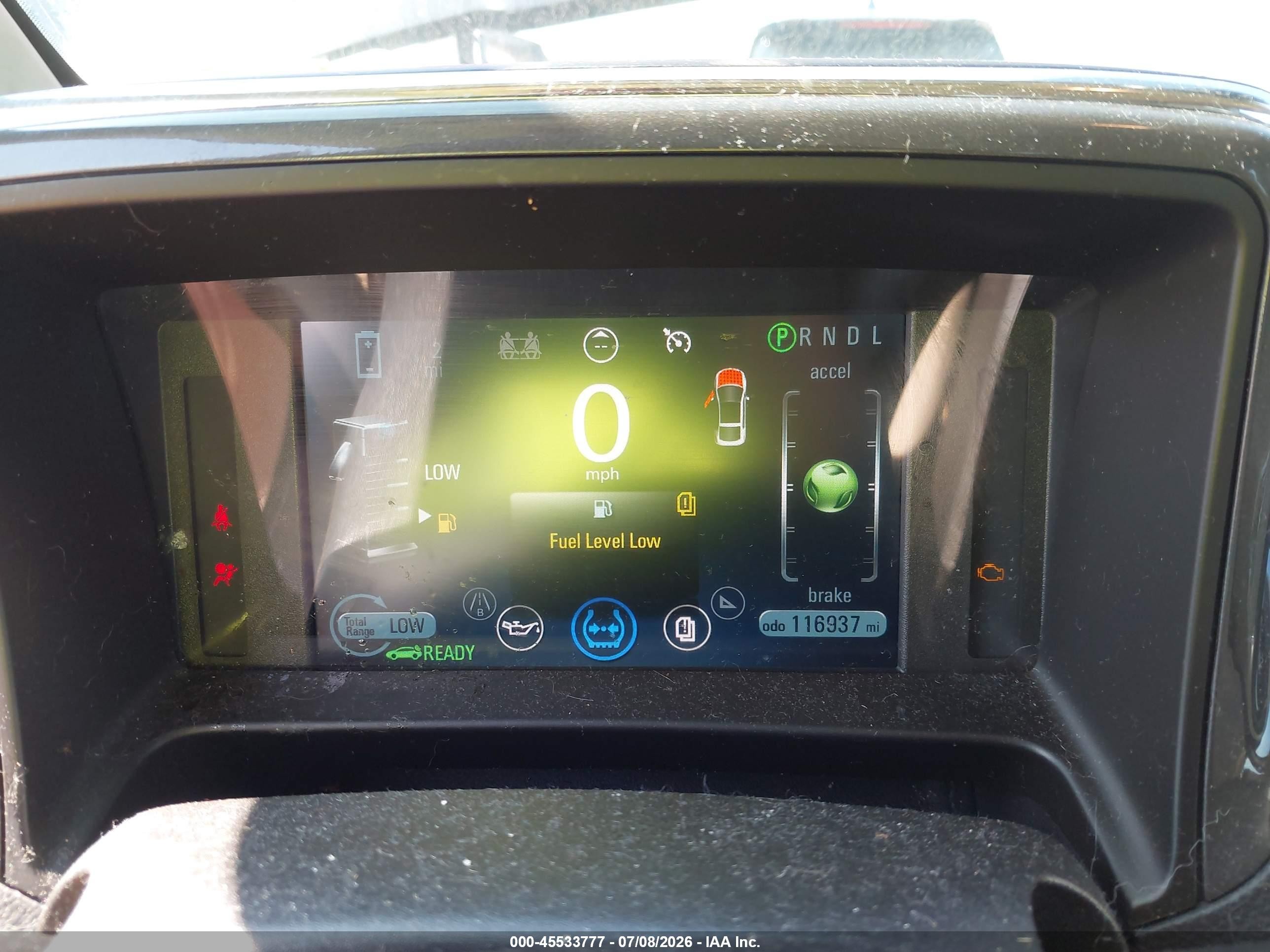 2012 Chevrolet Volt   Red vin: 1G1RD6E45CU104242