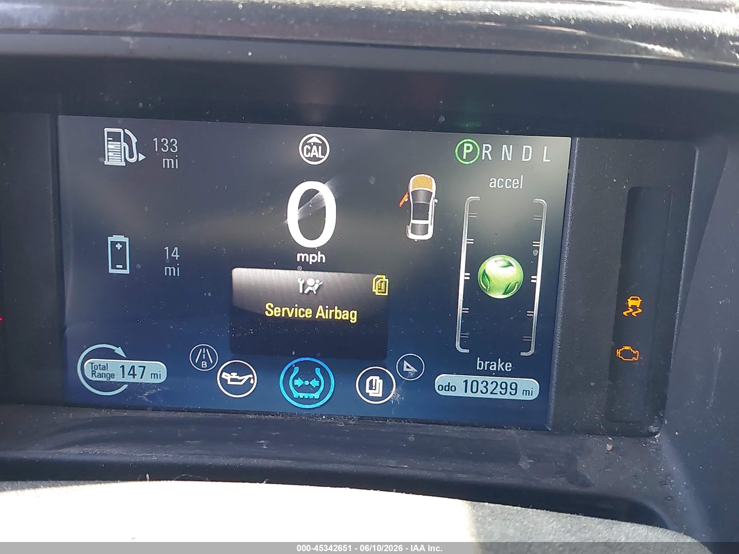 2012 Chevrolet Volt   Silver vin: 1G1RD6E45CU104466
