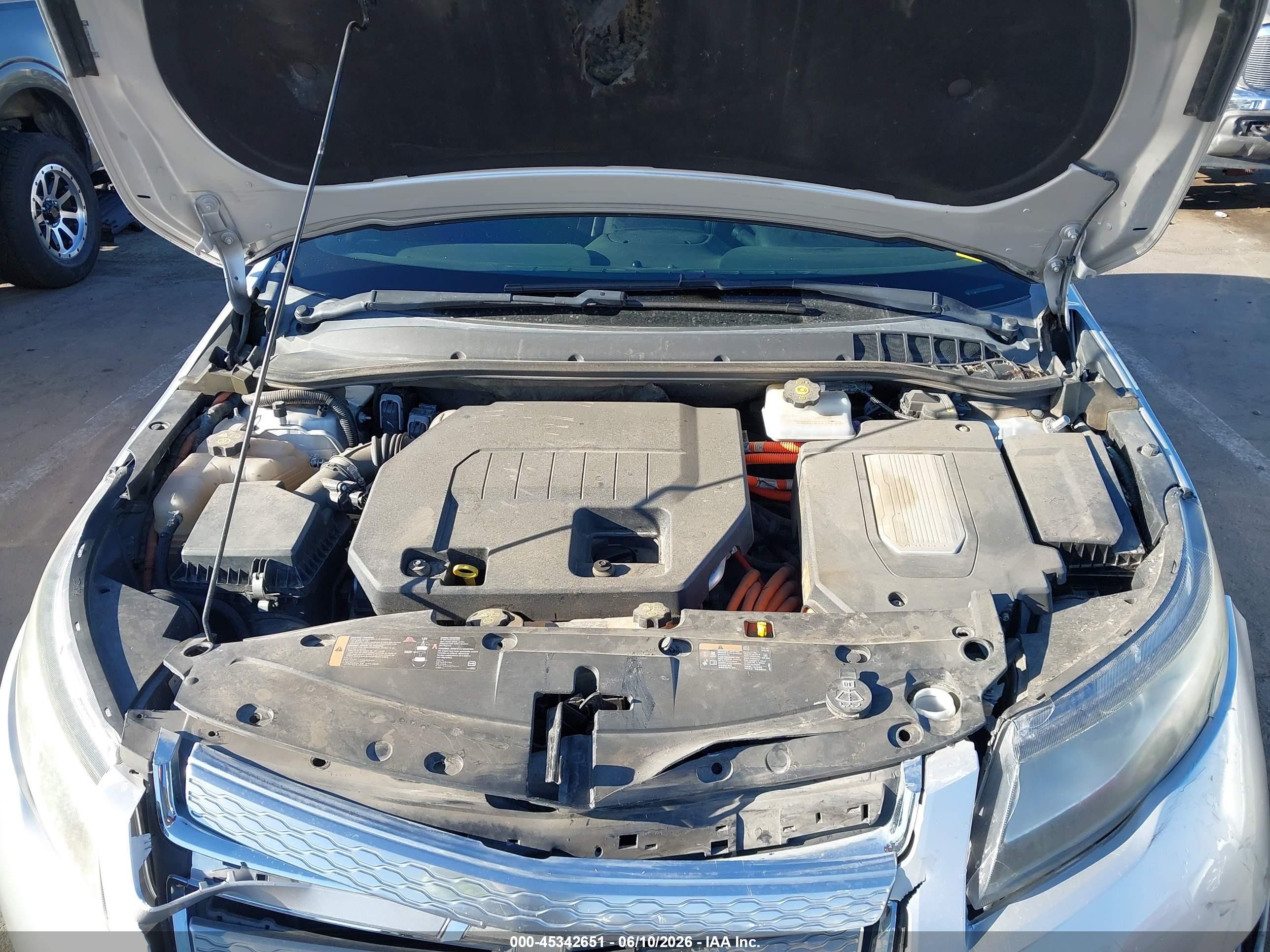 2012 Chevrolet Volt   Silver vin: 1G1RD6E45CU104466