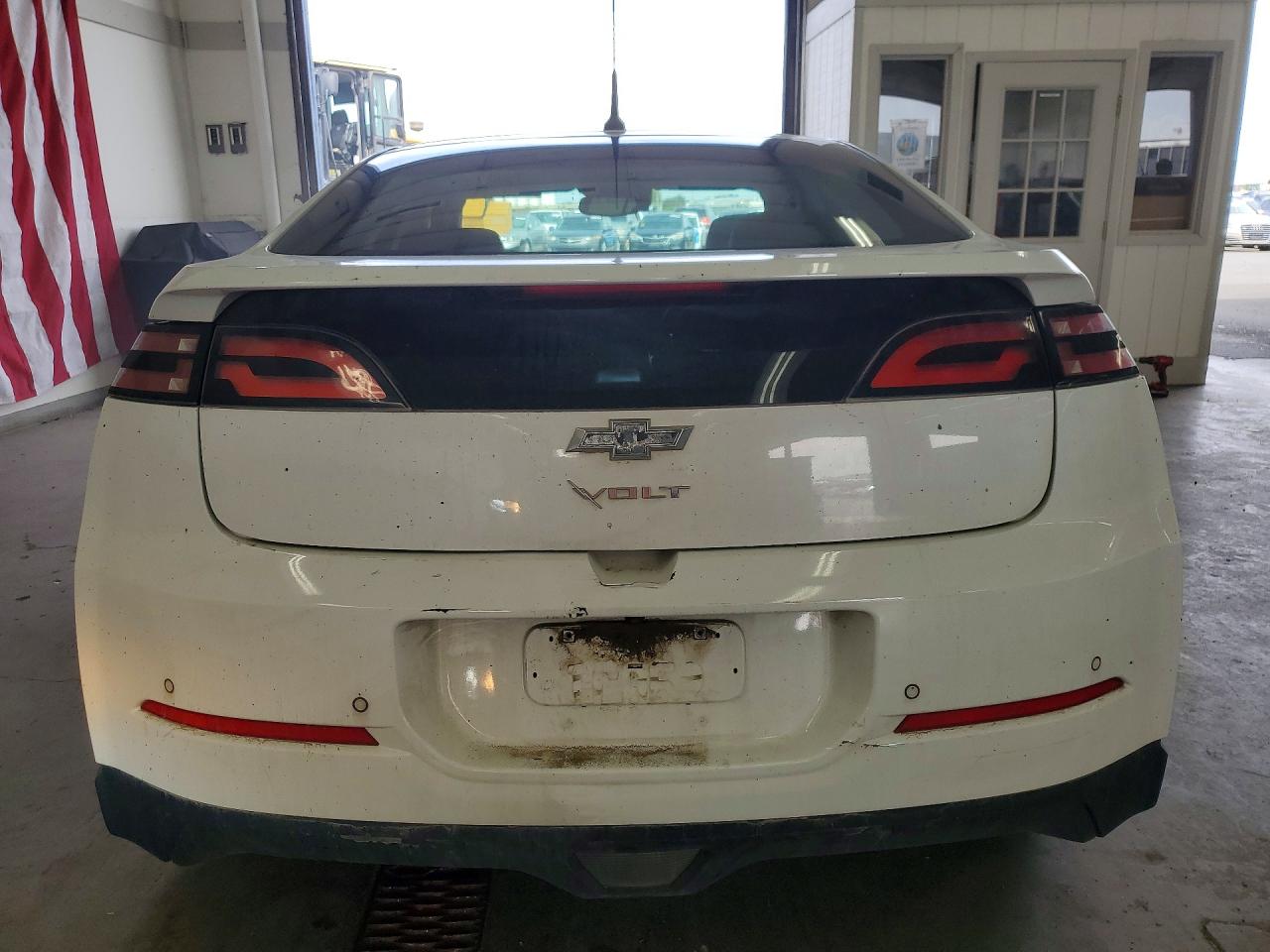 2014 Chevrolet Volt Белый vin: 1G1RD6E45EU128446