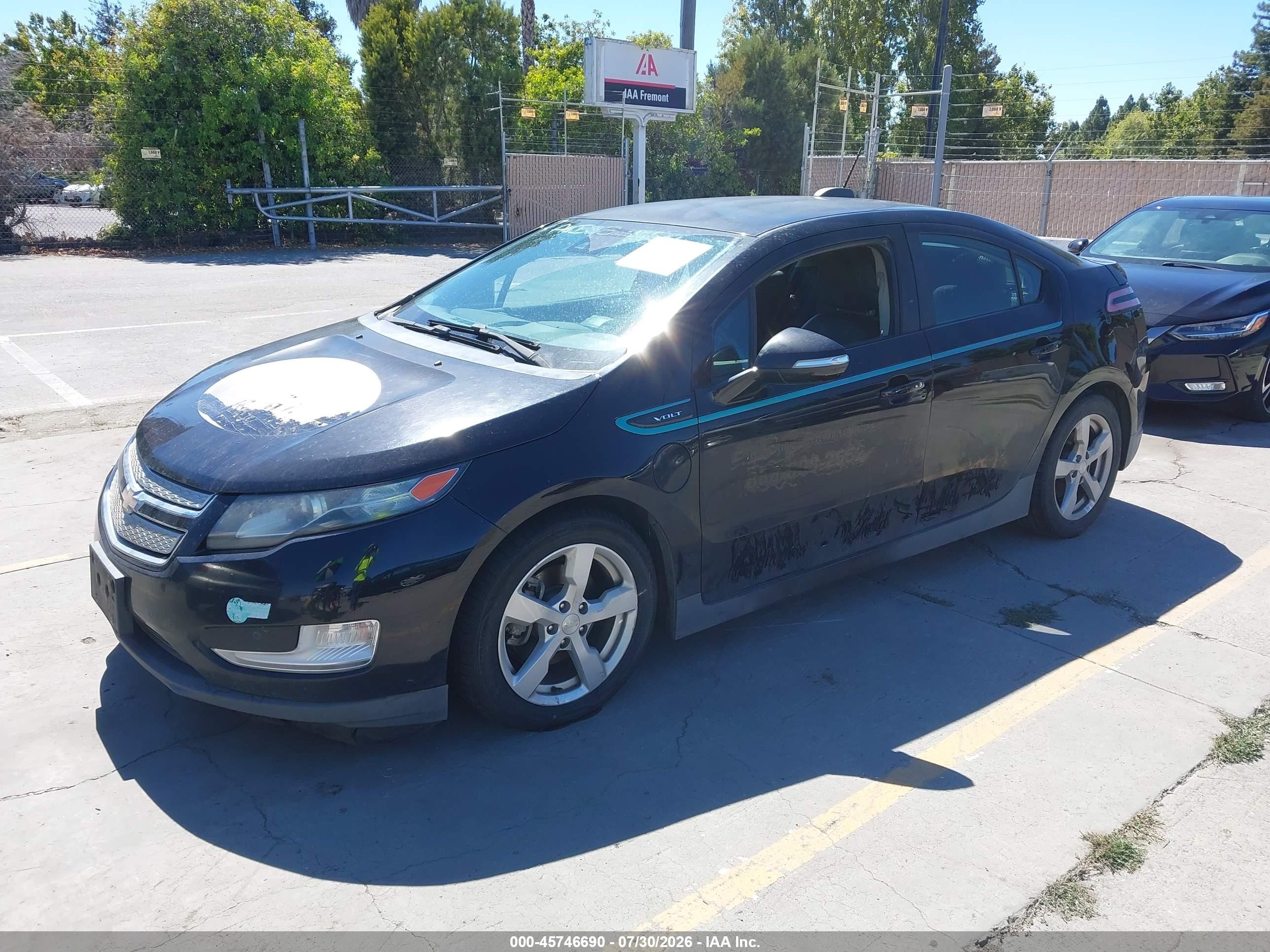 2015 Chevrolet Volt   Black vin: 1G1RD6E45FU107971