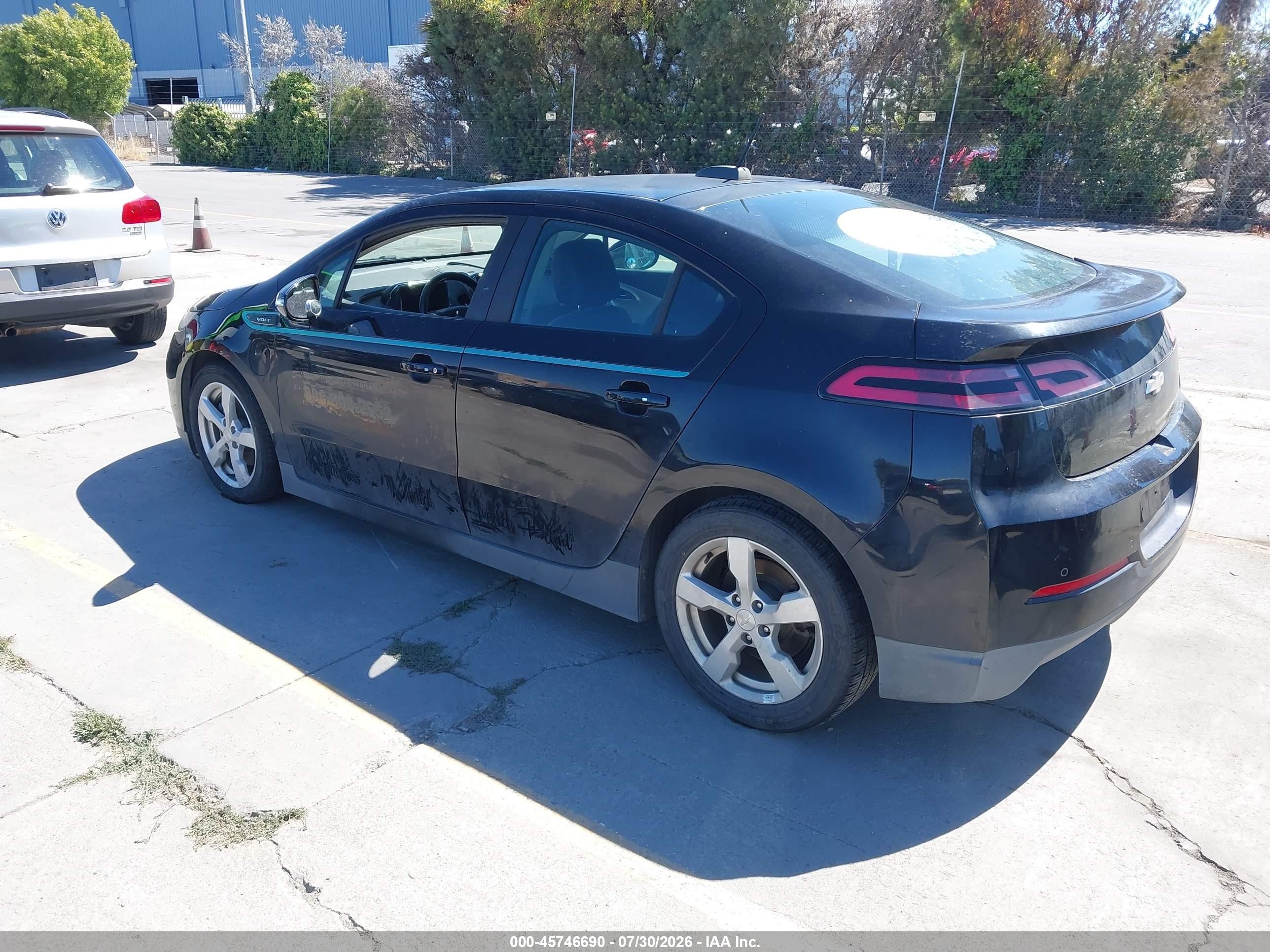2015 Chevrolet Volt   Black vin: 1G1RD6E45FU107971