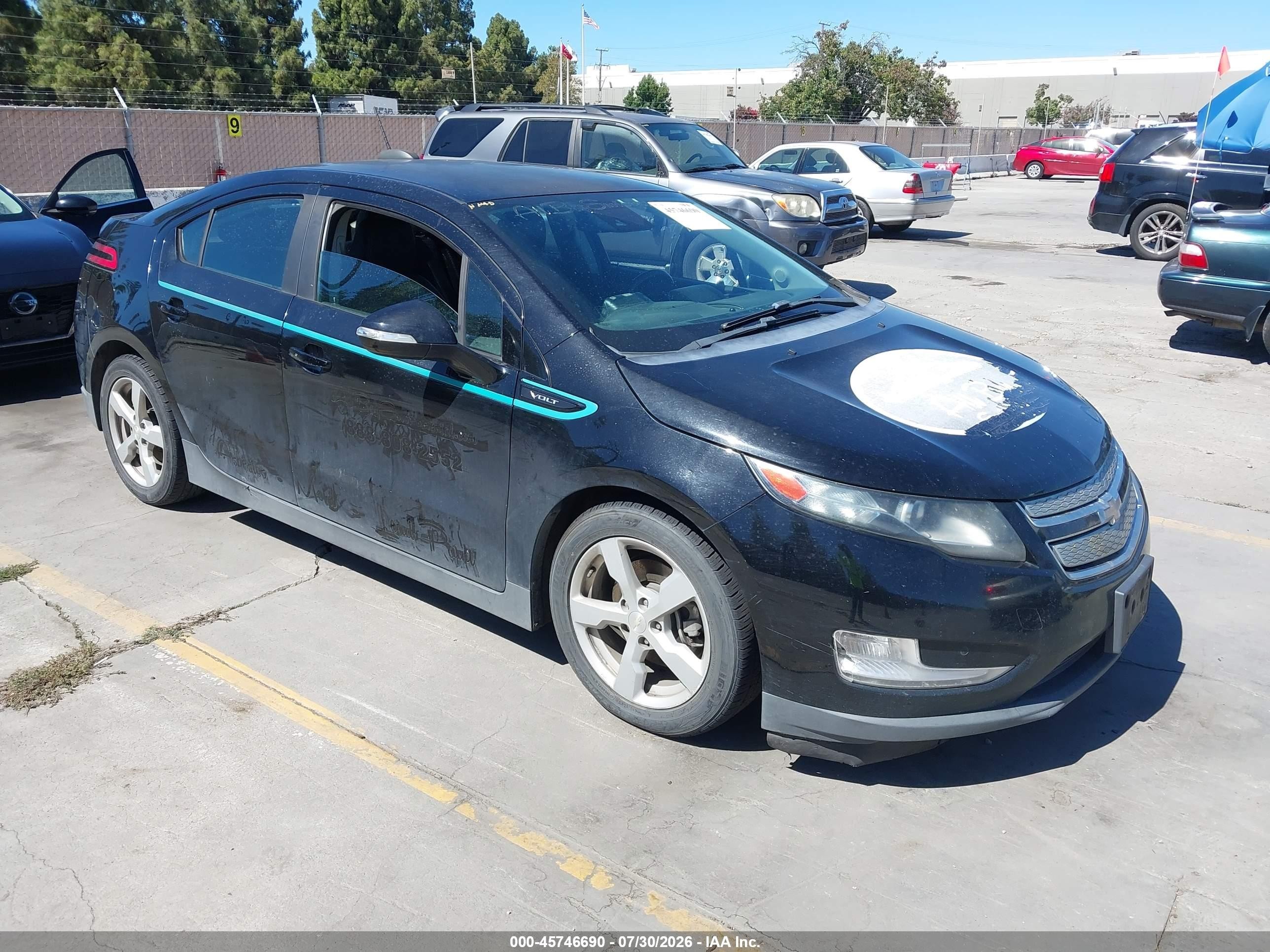2015 Chevrolet Volt   Black vin: 1G1RD6E45FU107971